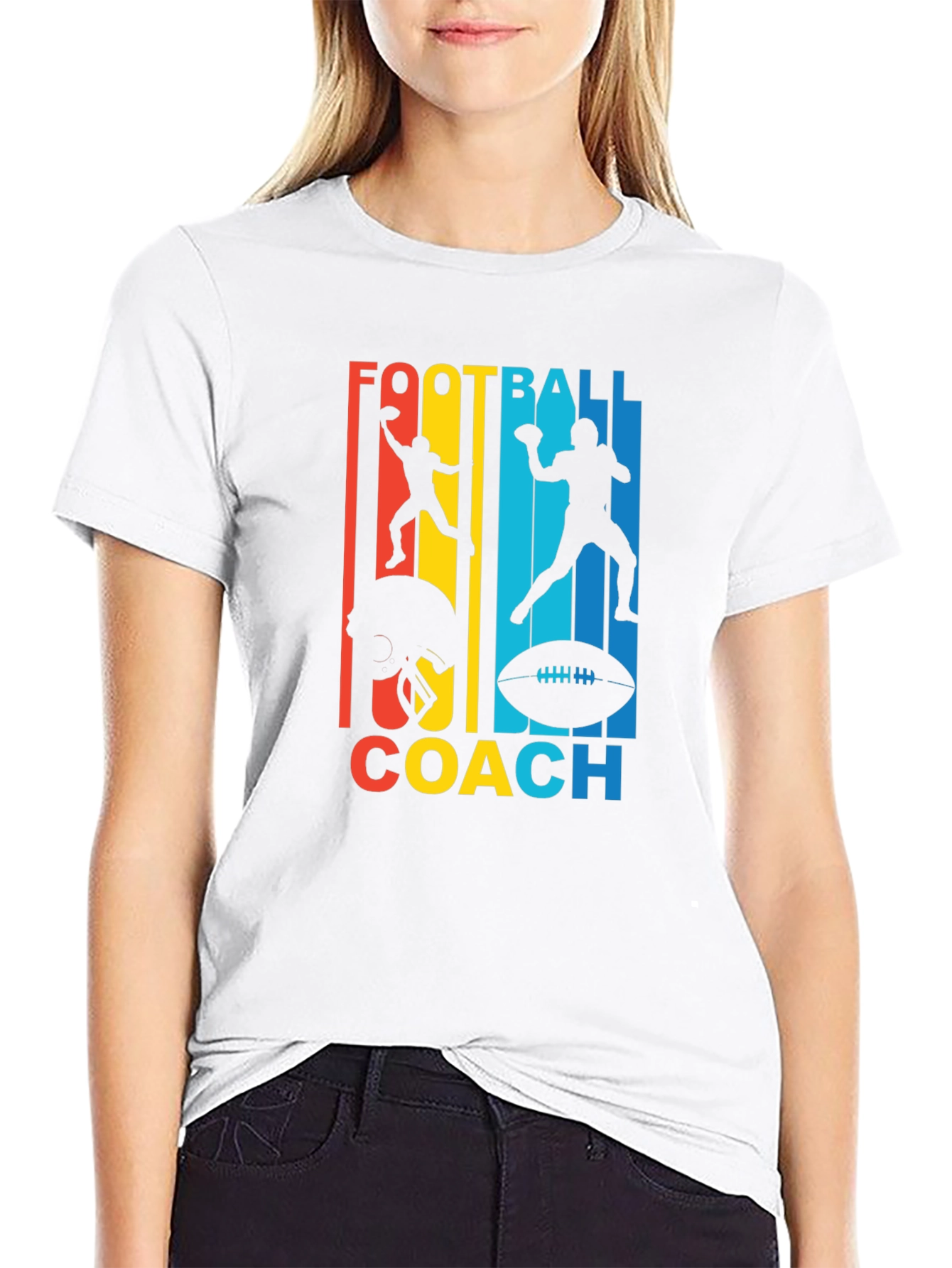 Football Coach Graphic T-Shirt