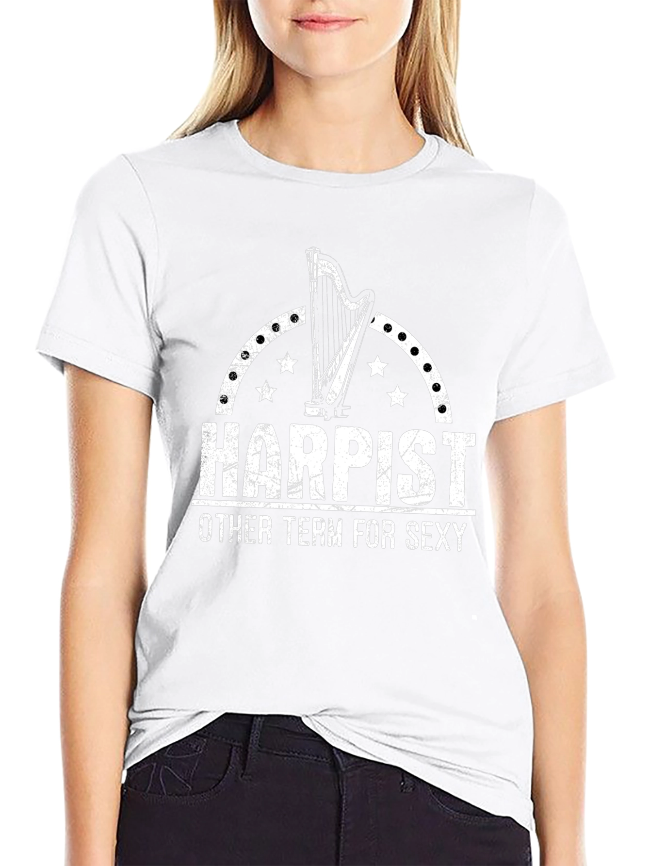 Harpist Sexy T-Shirt - Music Lover Gift
