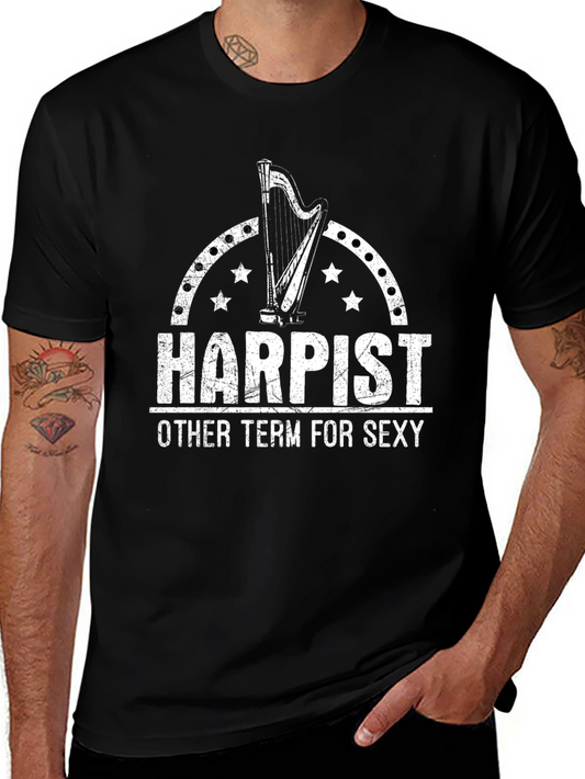 Harpist Sexy T-Shirt - Music Lover Gift