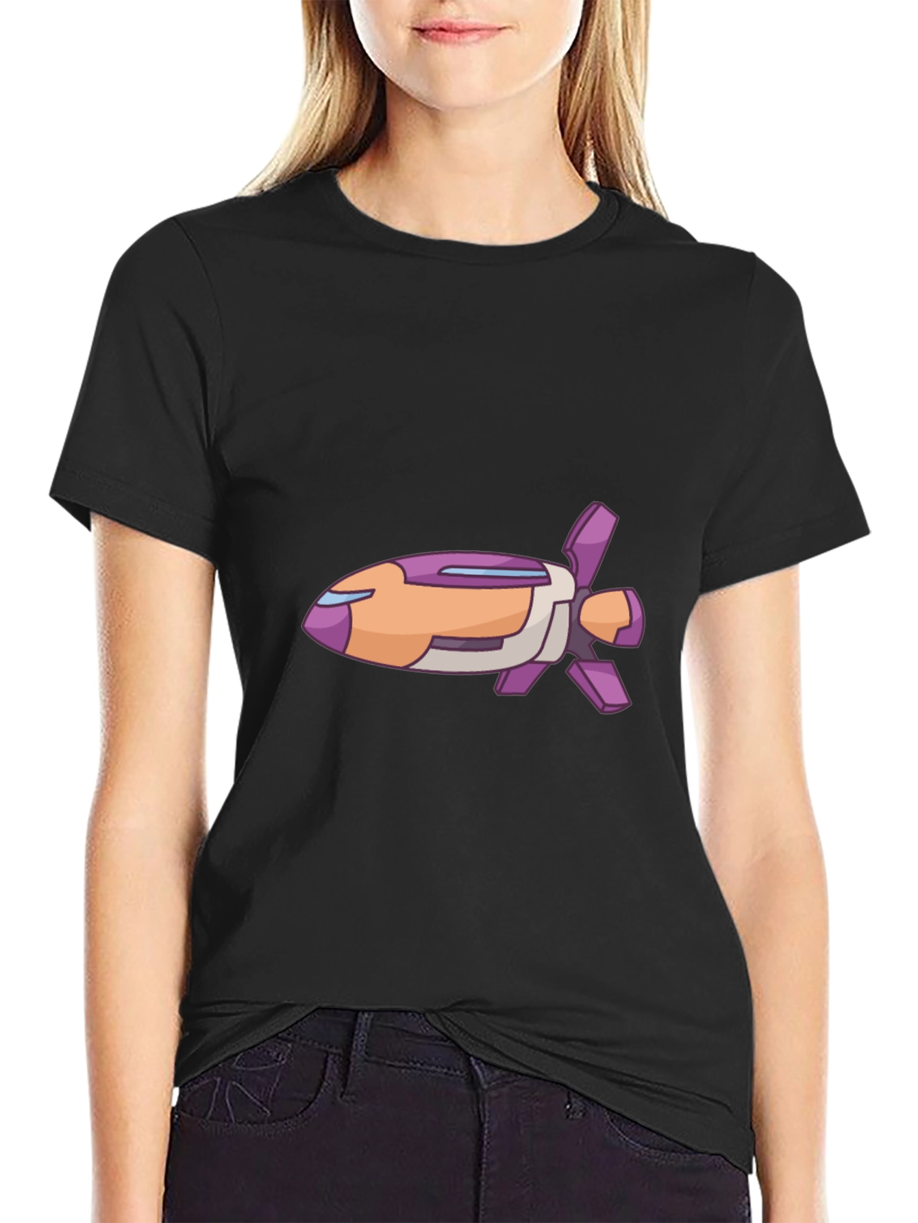 Futuristic Spaceship T-Shirt