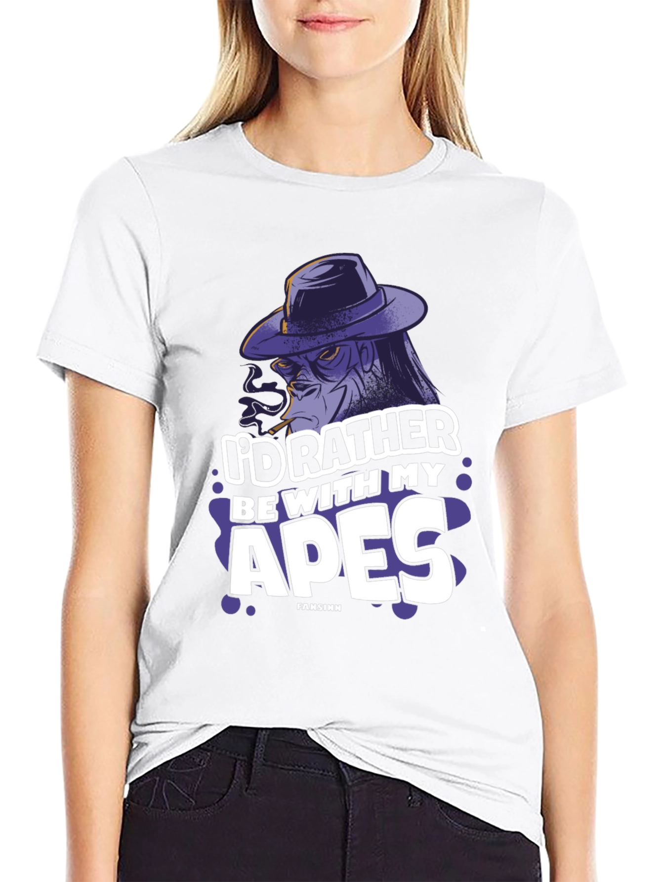 Id Rather Be With My Apes T-Shirt