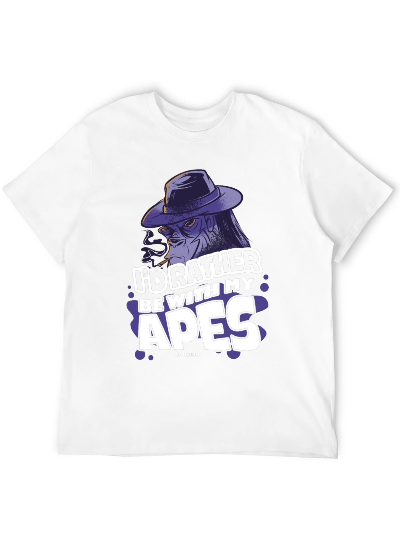 Id Rather Be With My Apes T-Shirt