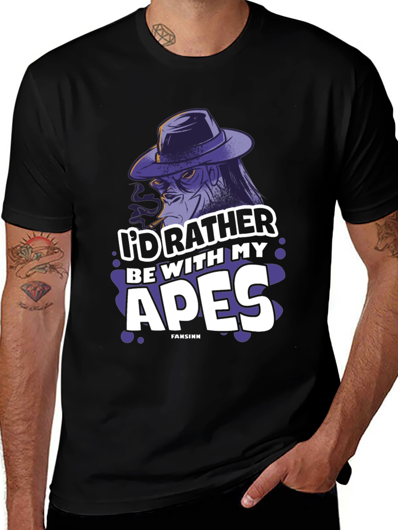 Id Rather Be With My Apes T-Shirt