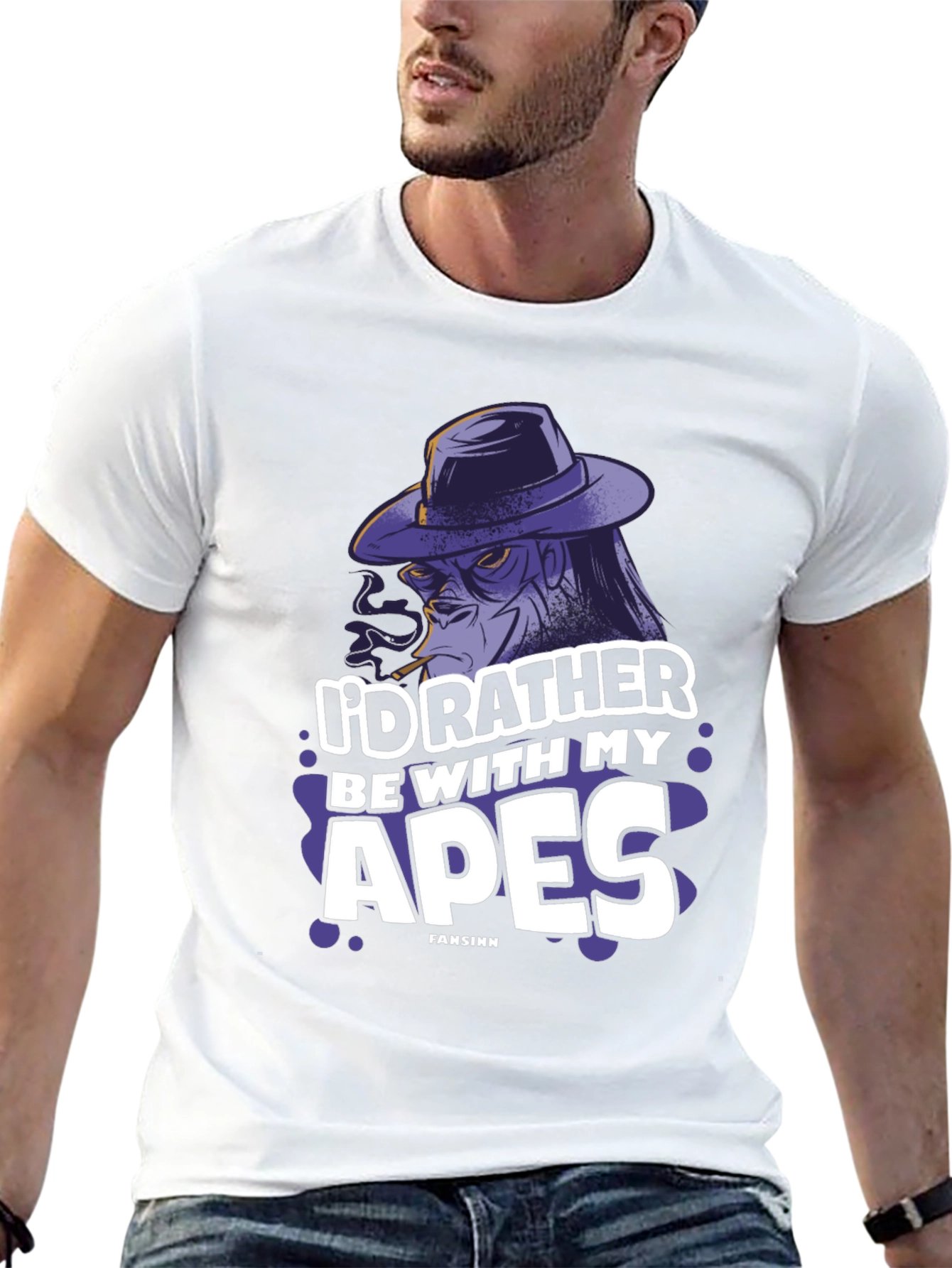 Id Rather Be With My Apes T-Shirt