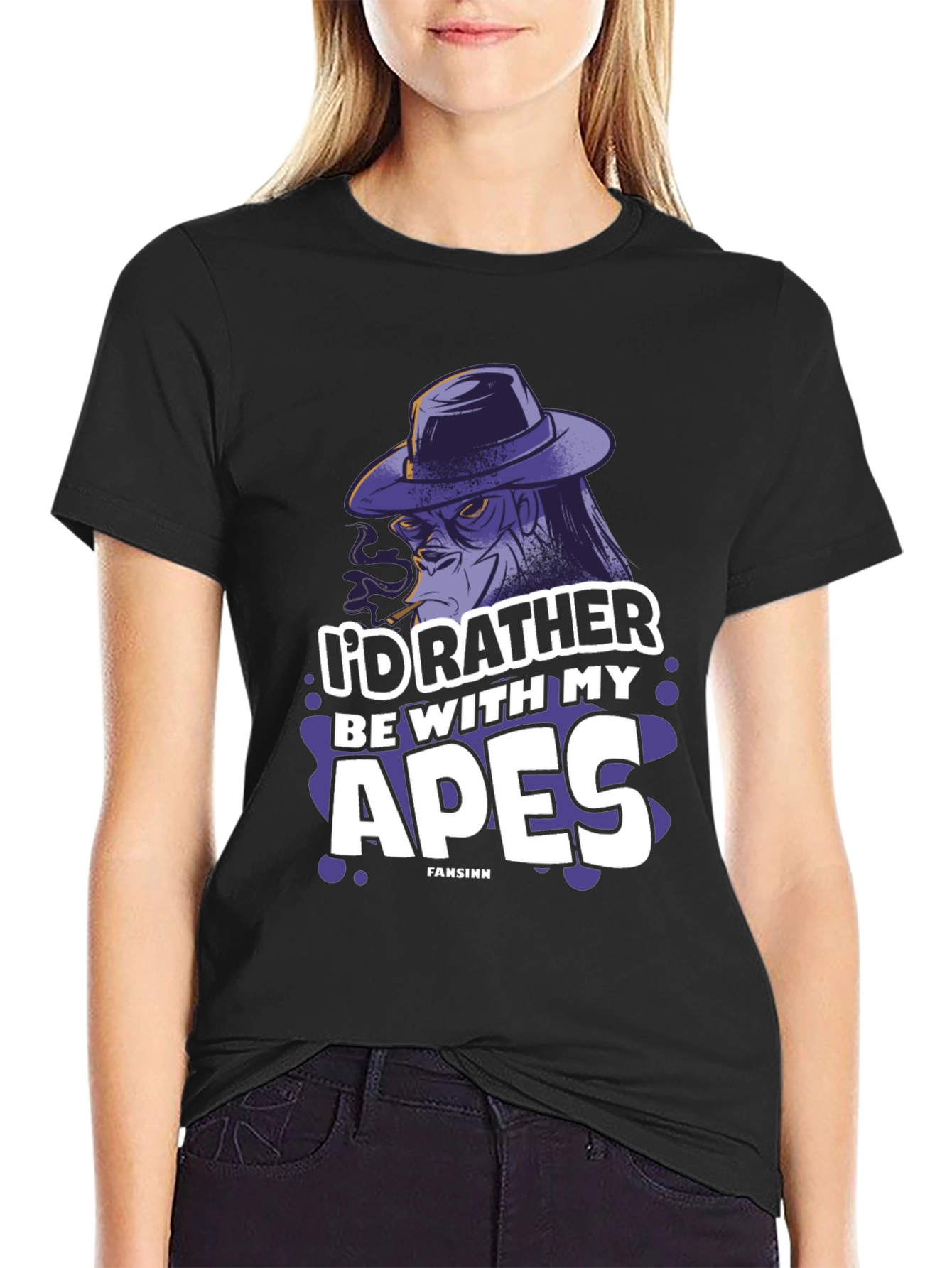 Id Rather Be With My Apes T-Shirt