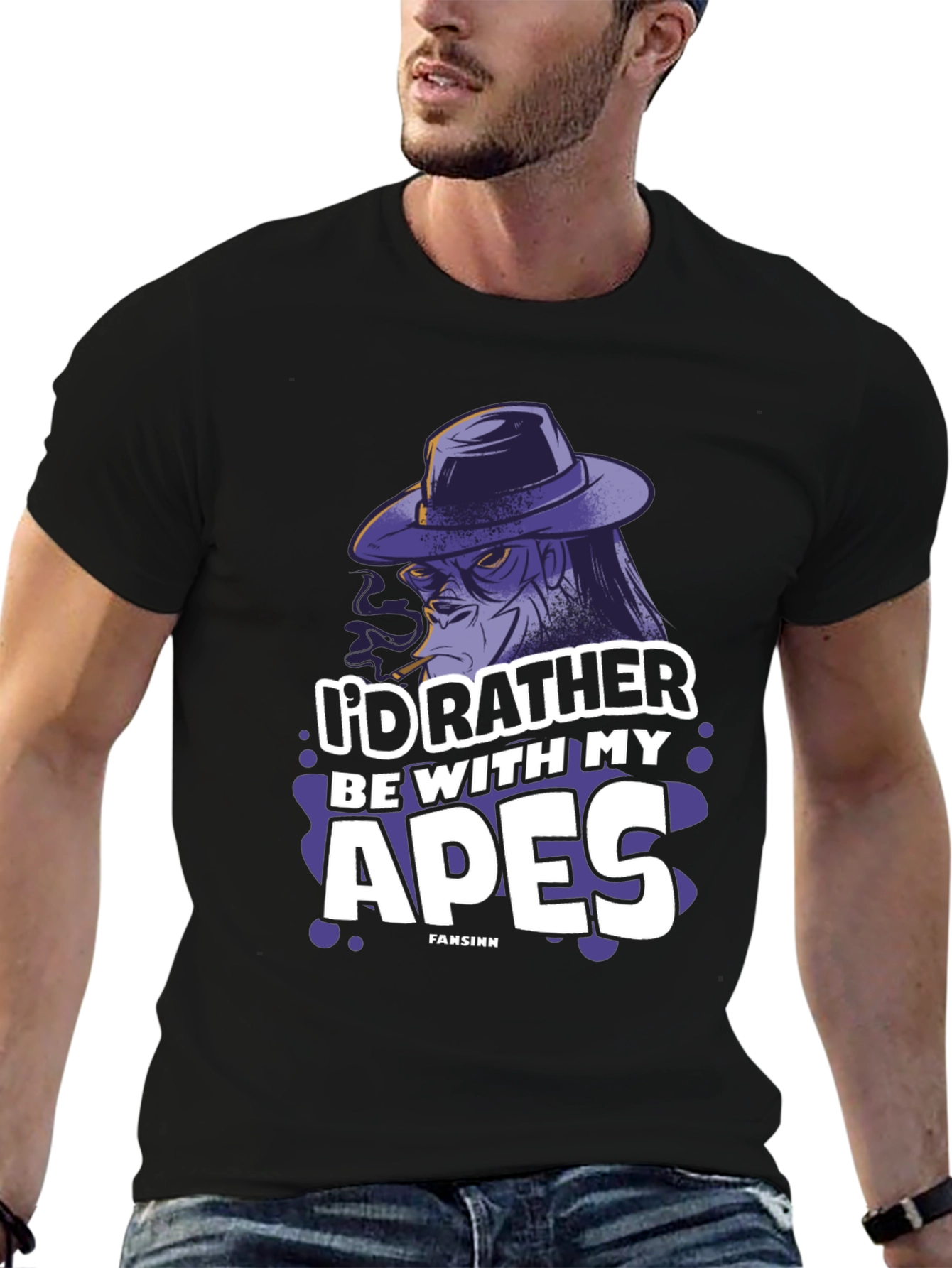 Id Rather Be With My Apes T-Shirt