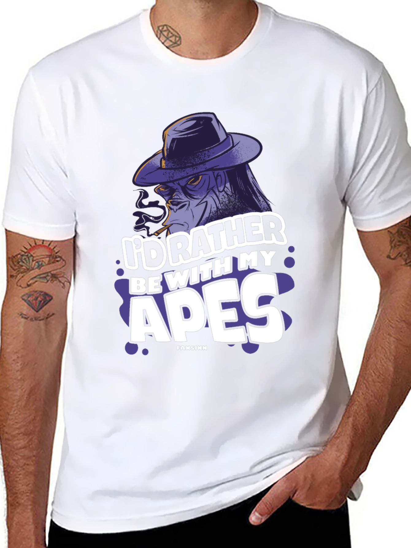Id Rather Be With My Apes T-Shirt