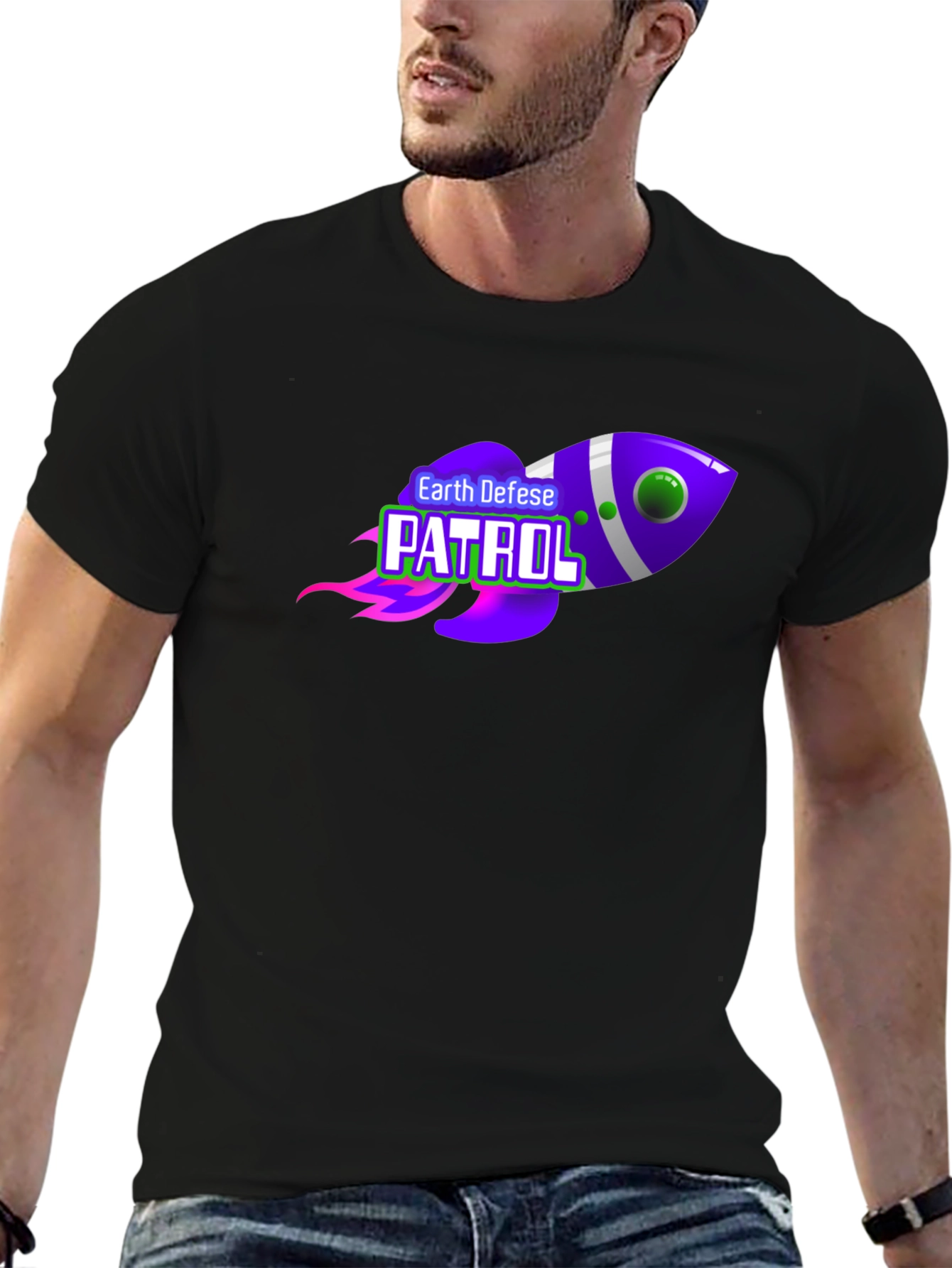Earth Defense Patrol Graphic Tee