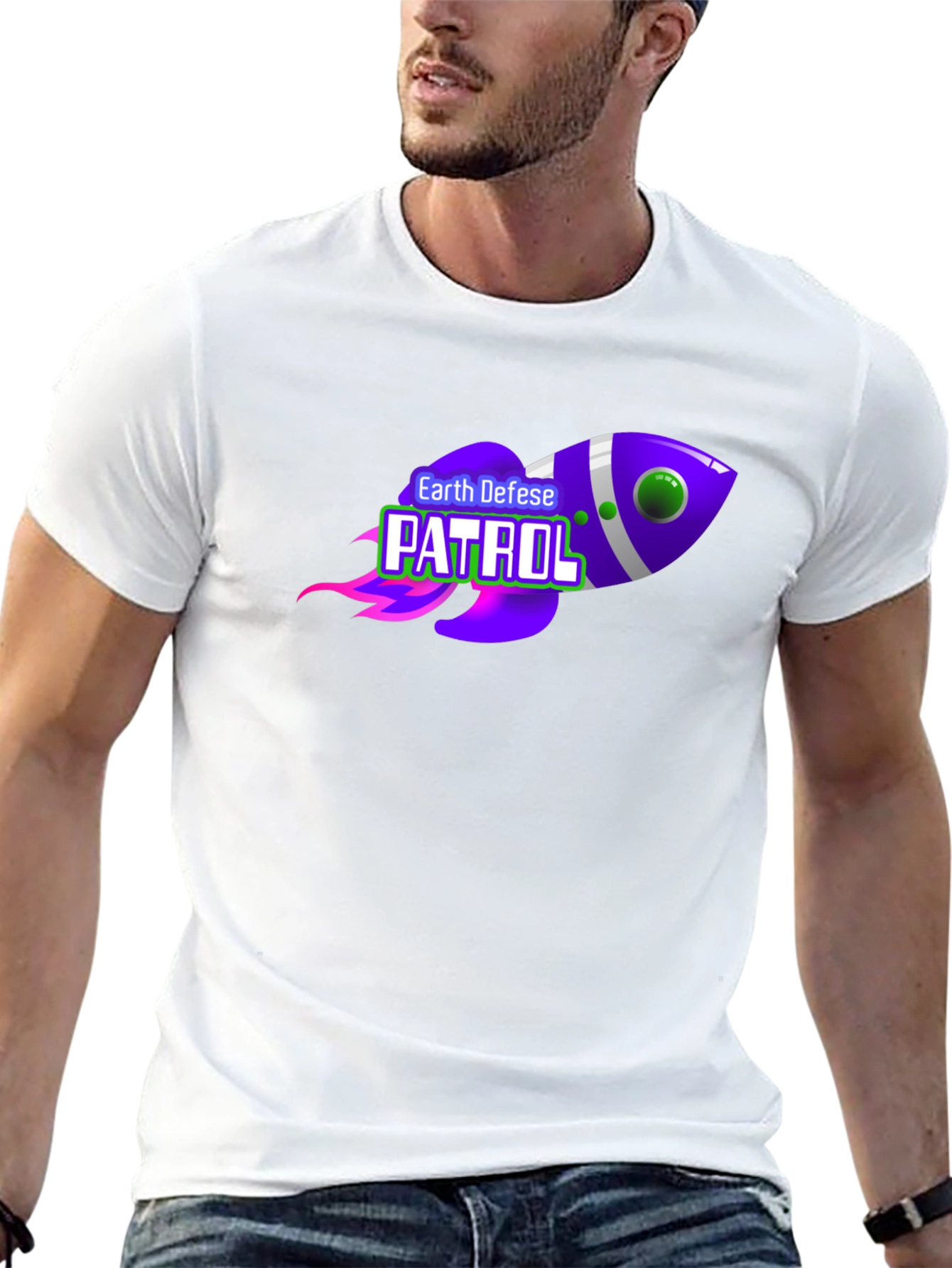 Earth Defense Patrol Graphic Tee