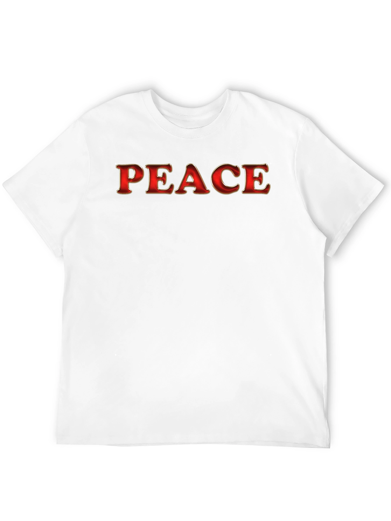PEACE Graphic T-Shirt - Bold Statement Tee