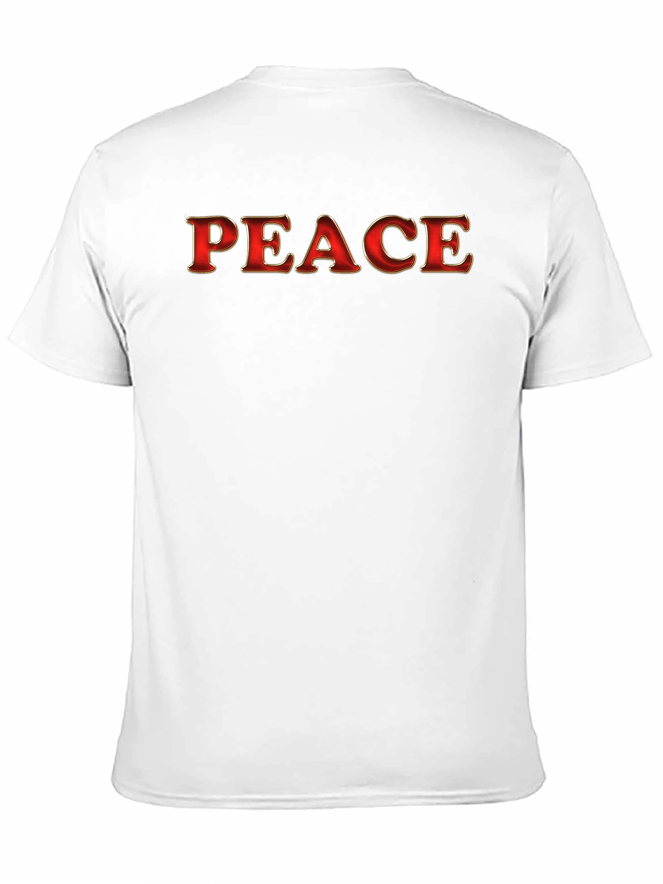 PEACE Graphic T-Shirt - Bold Statement Tee