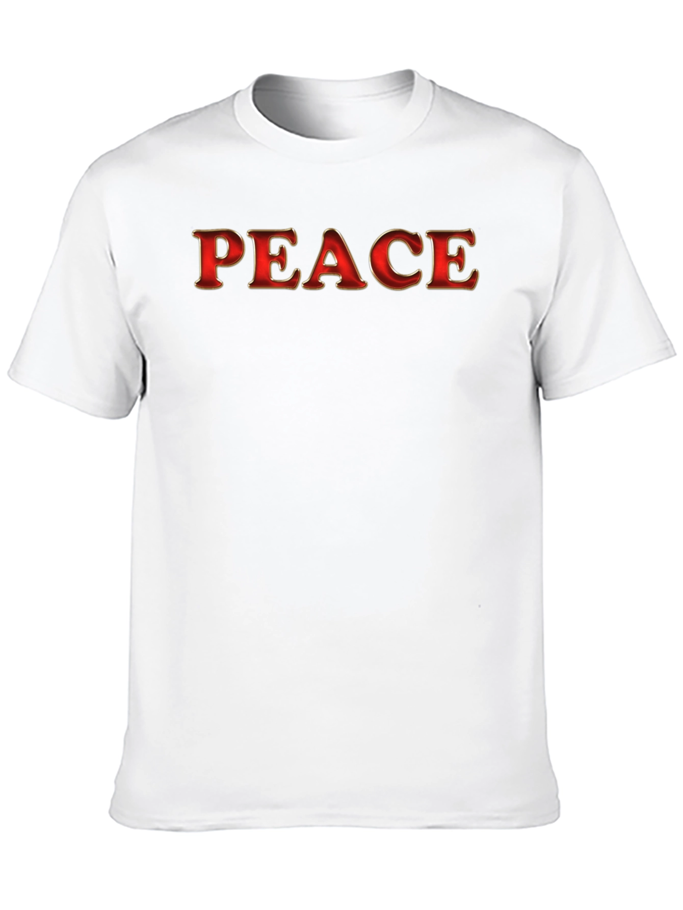 PEACE Graphic T-Shirt - Bold Statement Tee