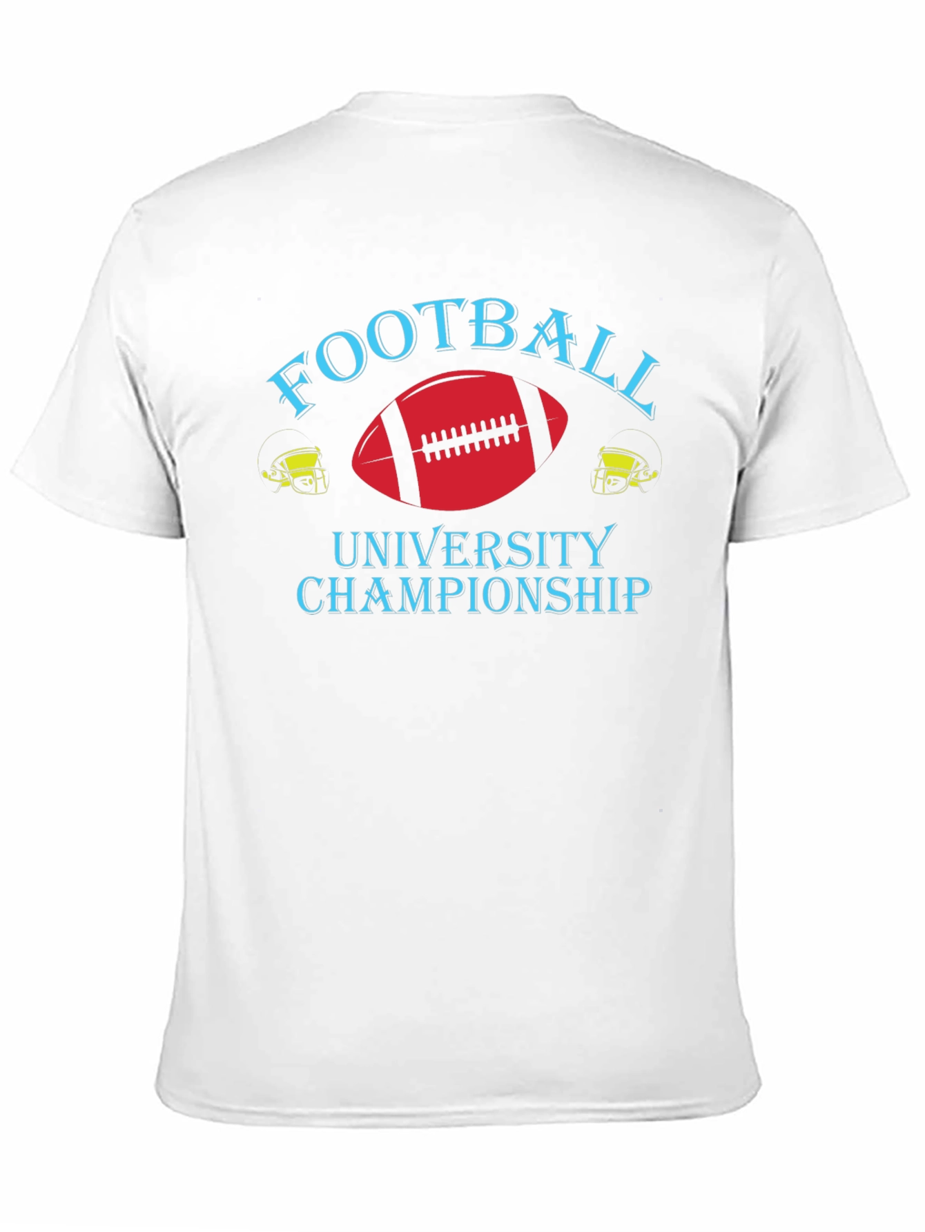 Football University Championship Graphic T-Shirt
