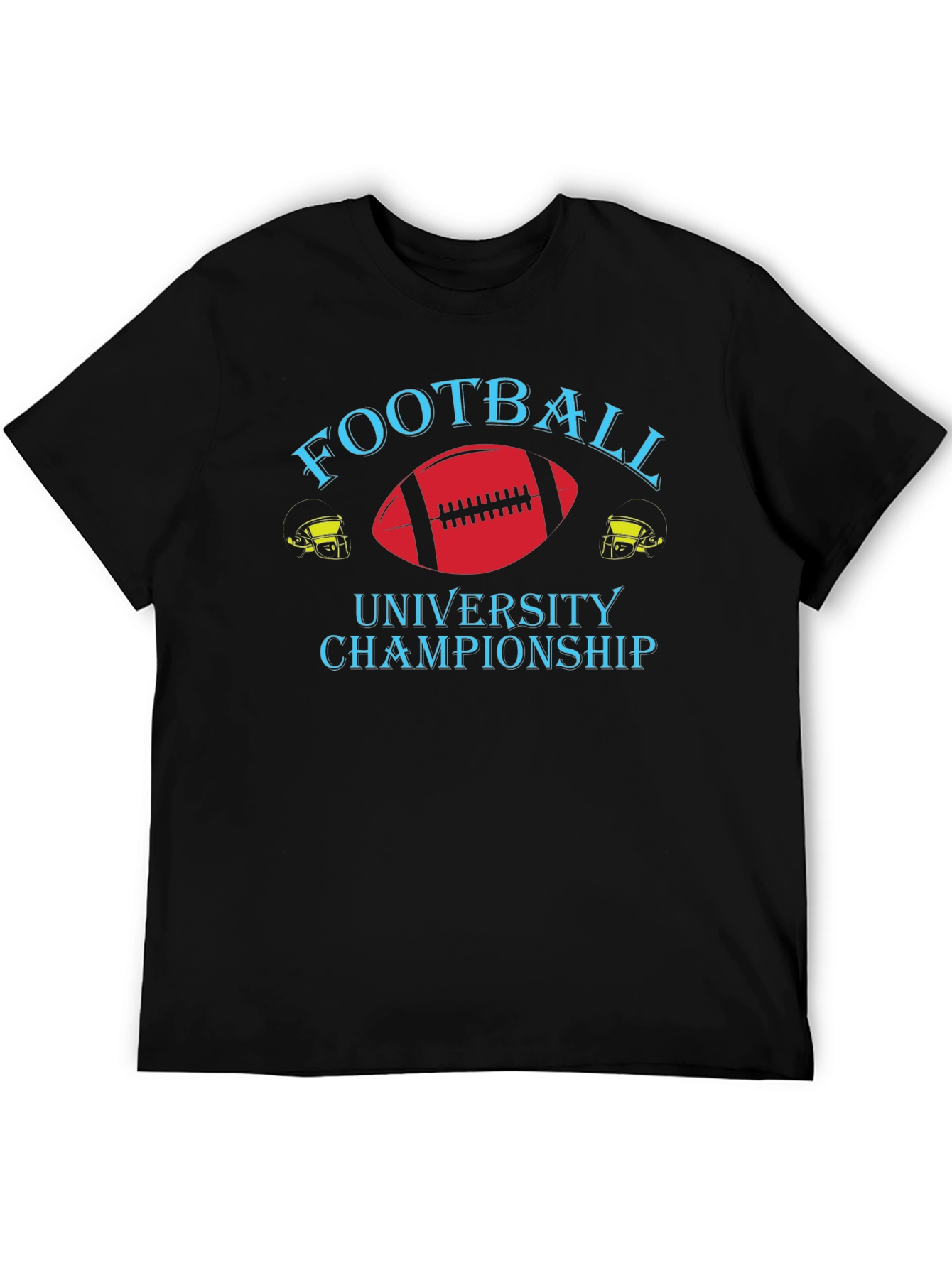 Football University Championship Graphic T-Shirt