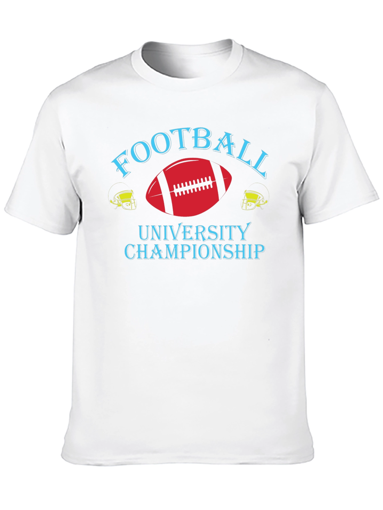 Football University Championship Graphic T-Shirt