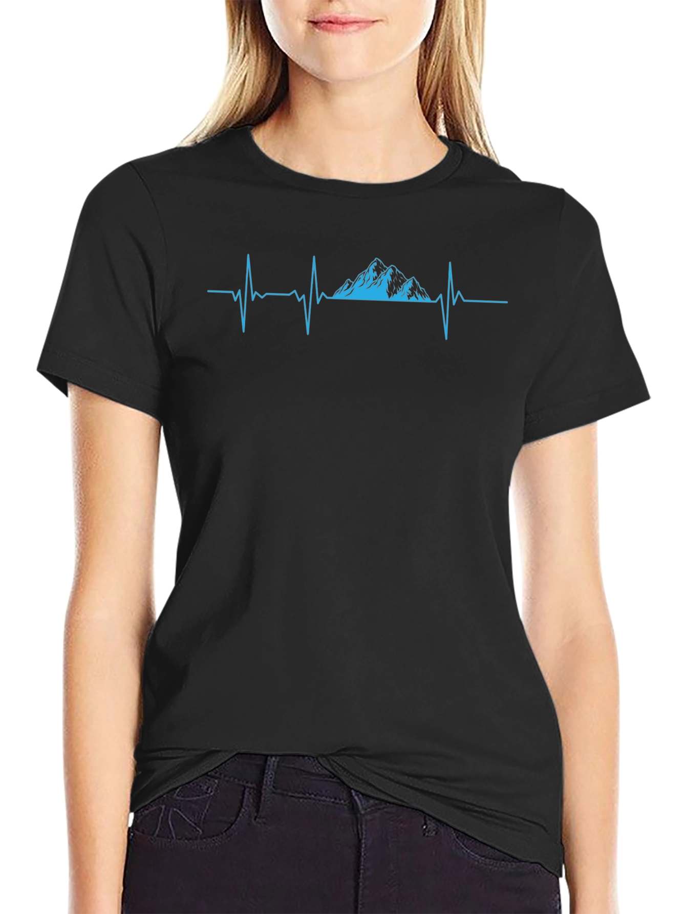 Mountain Heartbeat Graphic Tee - Adventure Ready