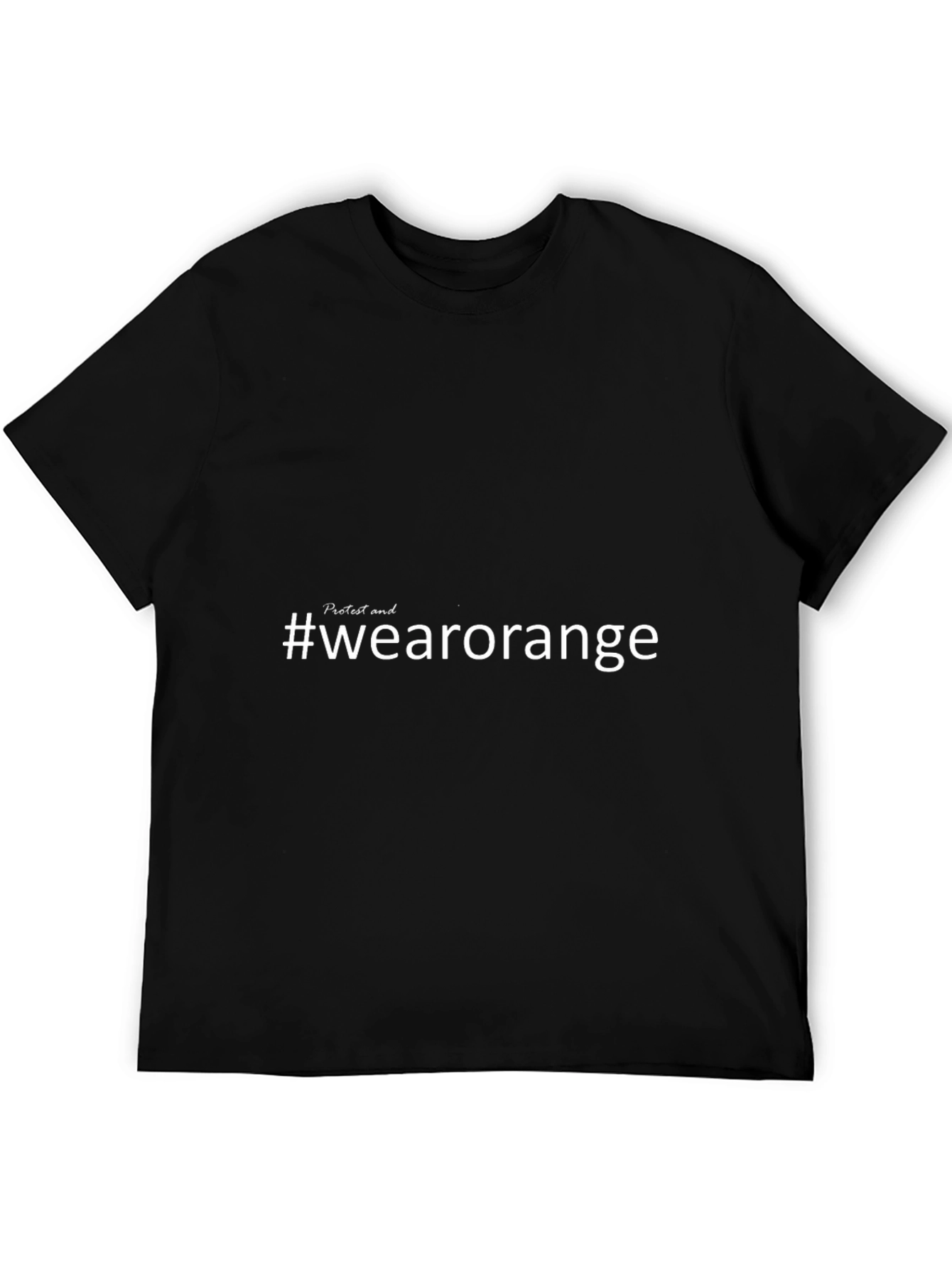 Wear Orange T-Shirt: Protest and Awareness