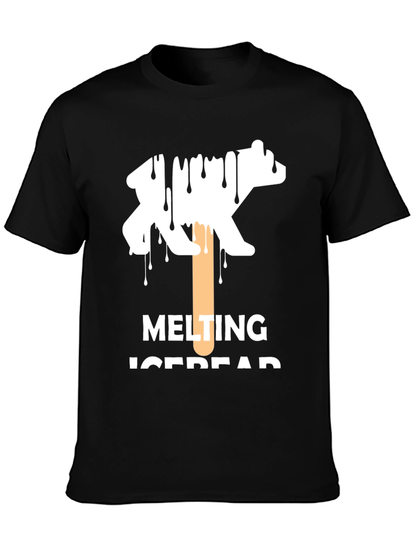 Melting Icebear Graphic T-Shirt - Climate Awareness