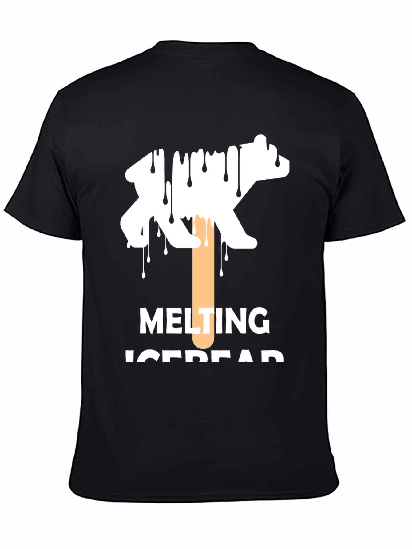 Melting Icebear Graphic T-Shirt - Climate Awareness