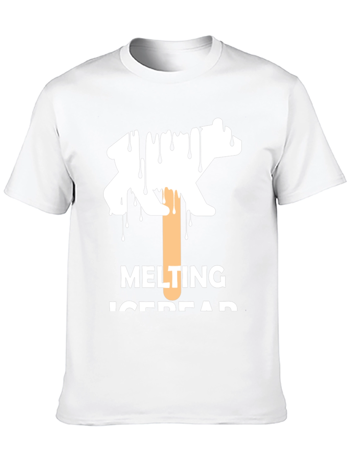 Melting Icebear Graphic T-Shirt - Climate Awareness