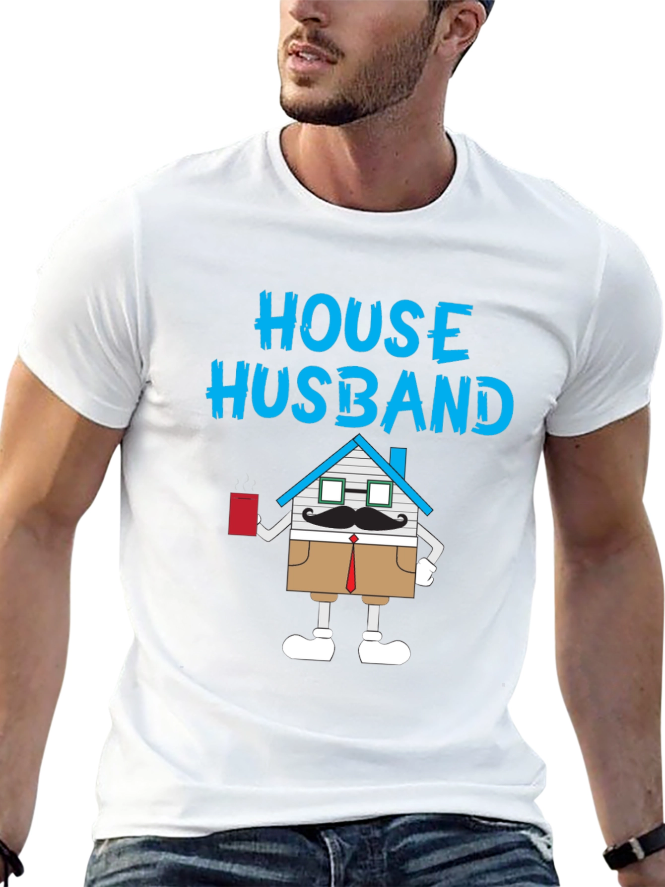 House Husband Graphic Novelty T-Shirt