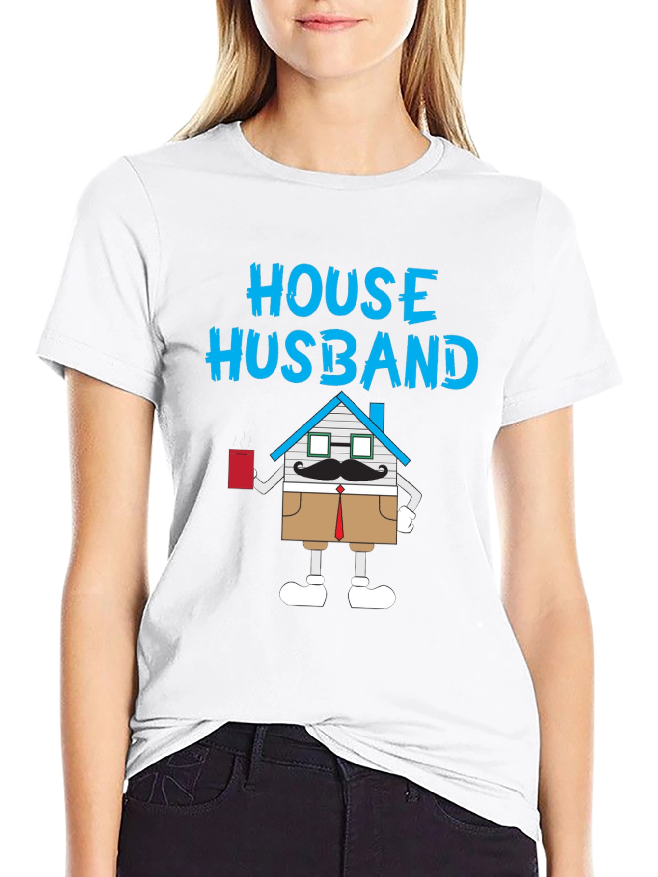 House Husband Graphic Novelty T-Shirt