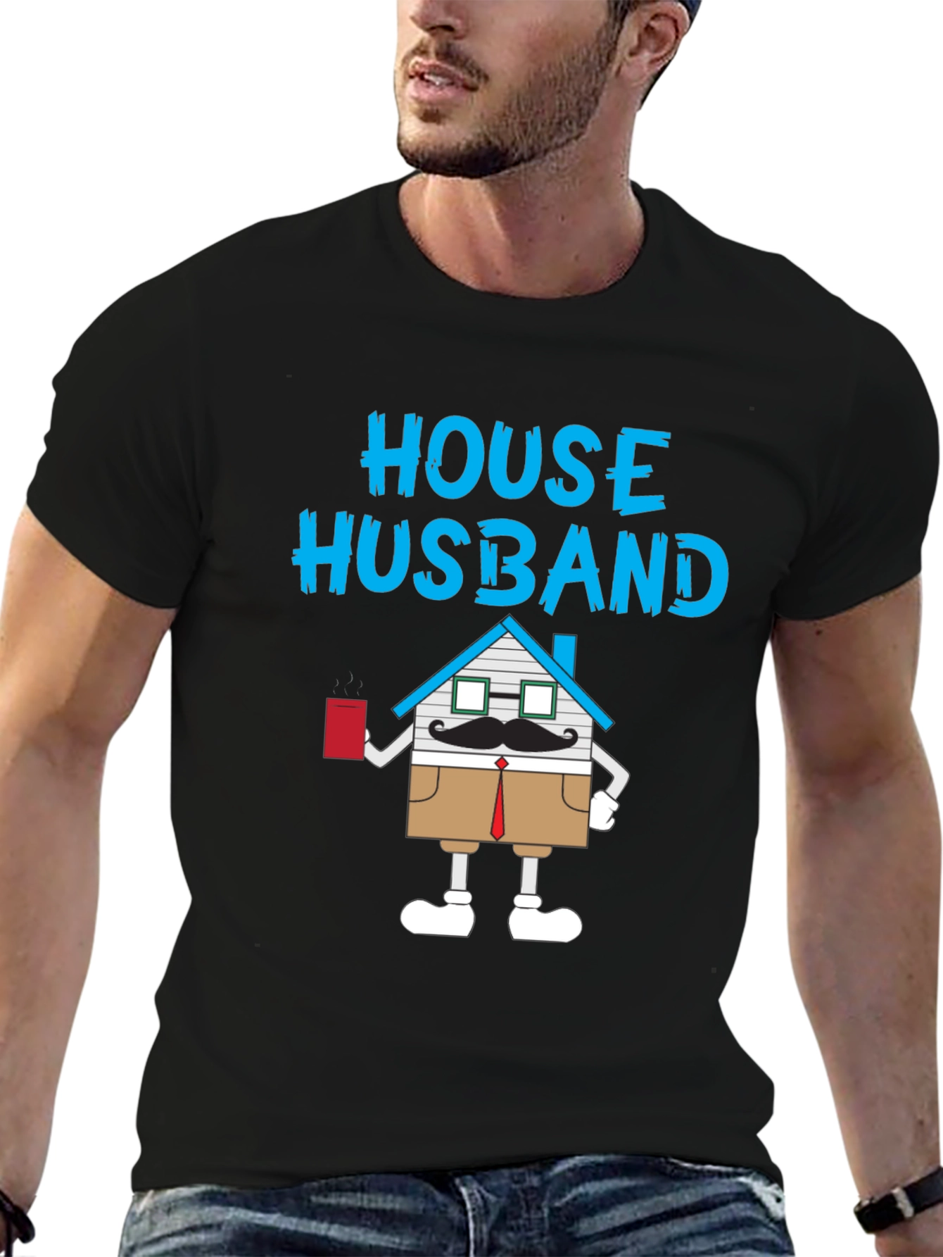 House Husband Graphic Novelty T-Shirt