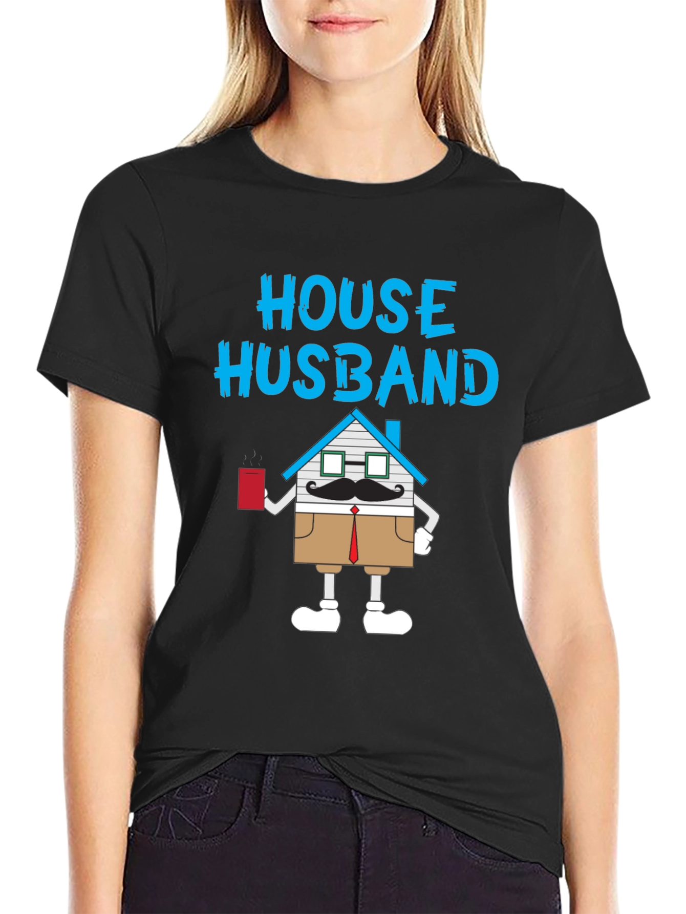 House Husband Graphic Novelty T-Shirt