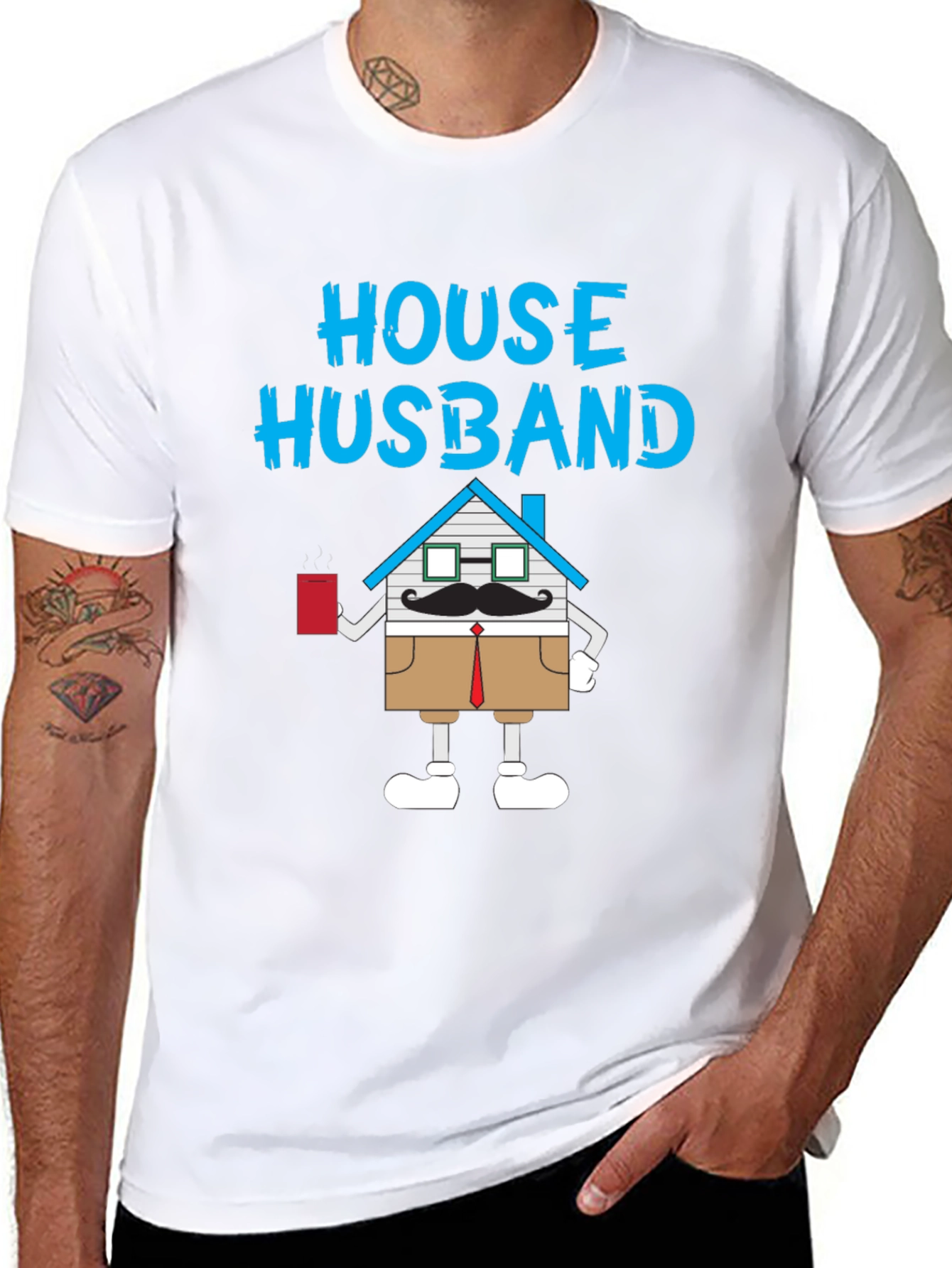 House Husband Graphic Novelty T-Shirt