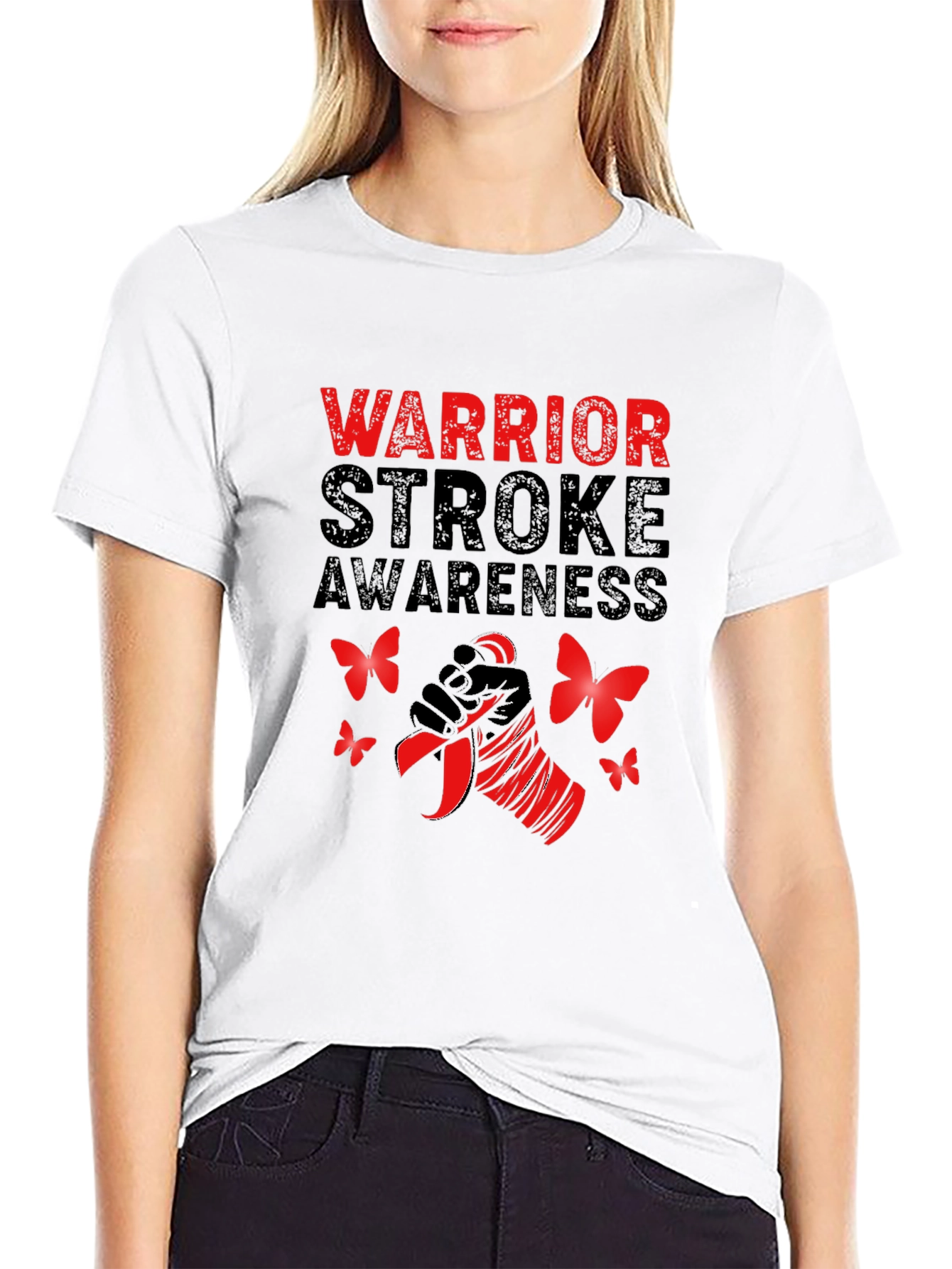 Warrior Stroke Awareness Graphic Tee