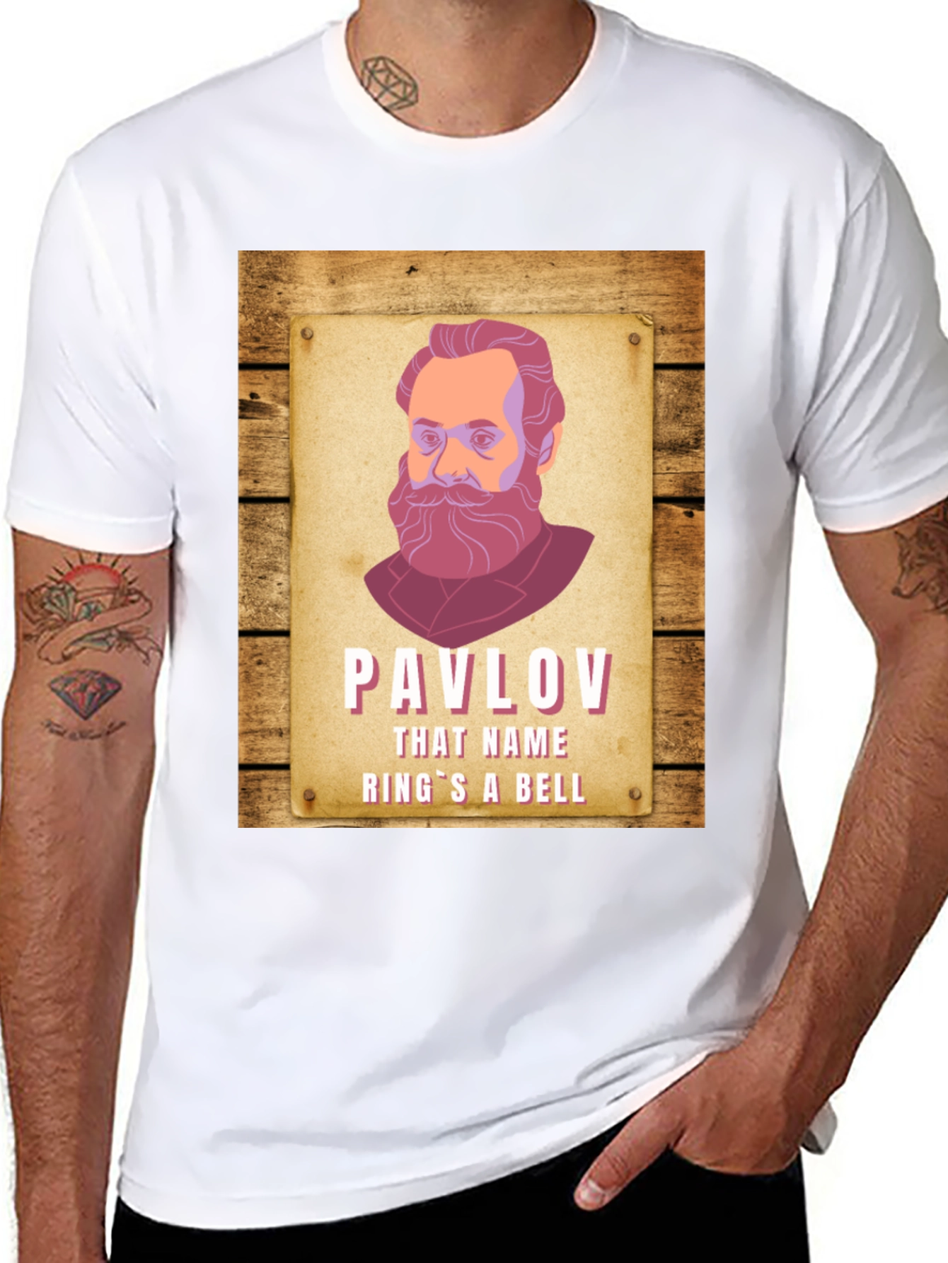 Pavlovs Bell T-Shirt - Funny Science Humor Tee