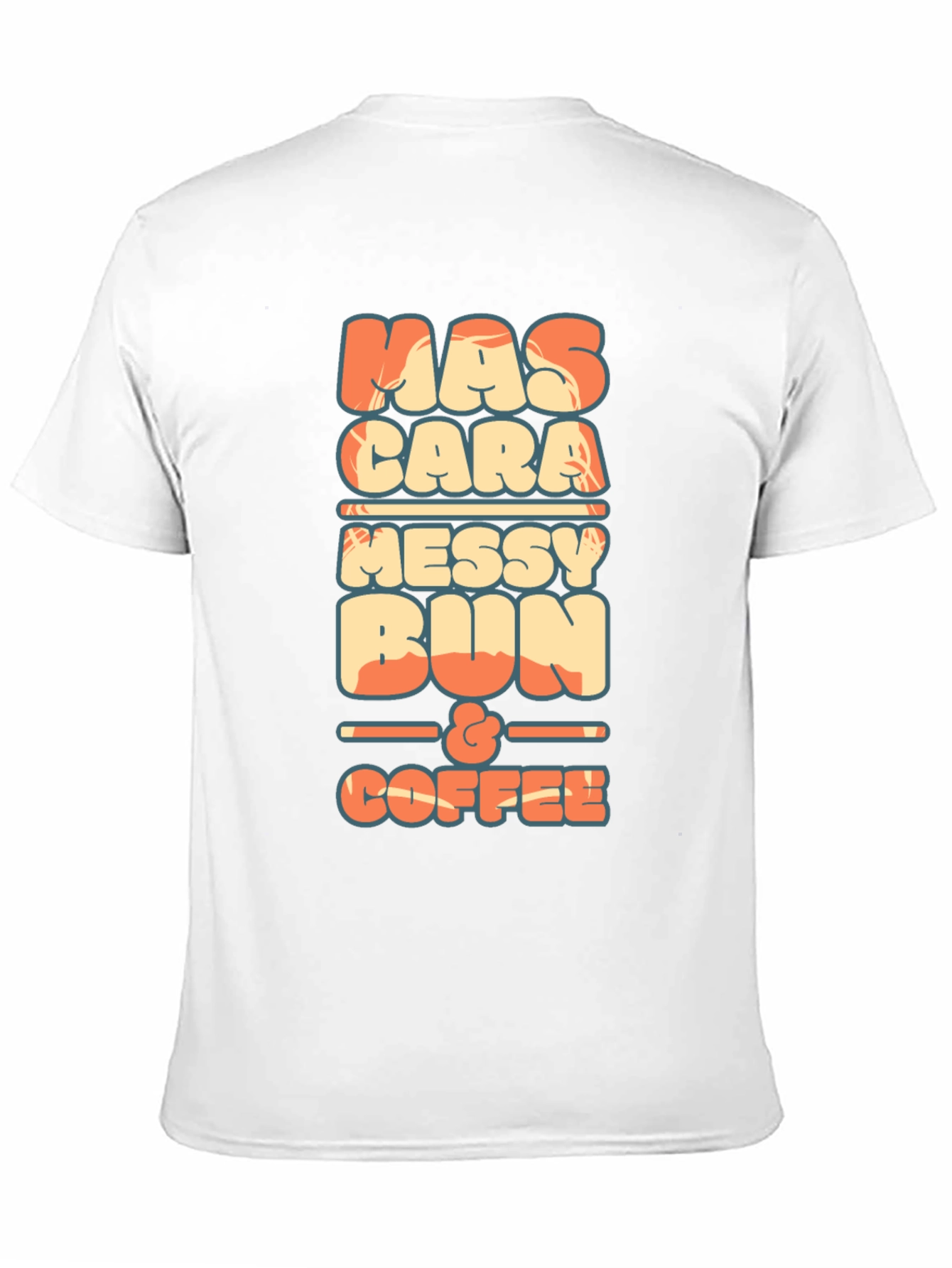 Mascara Messy Bun & Coffee Graphic Tee
