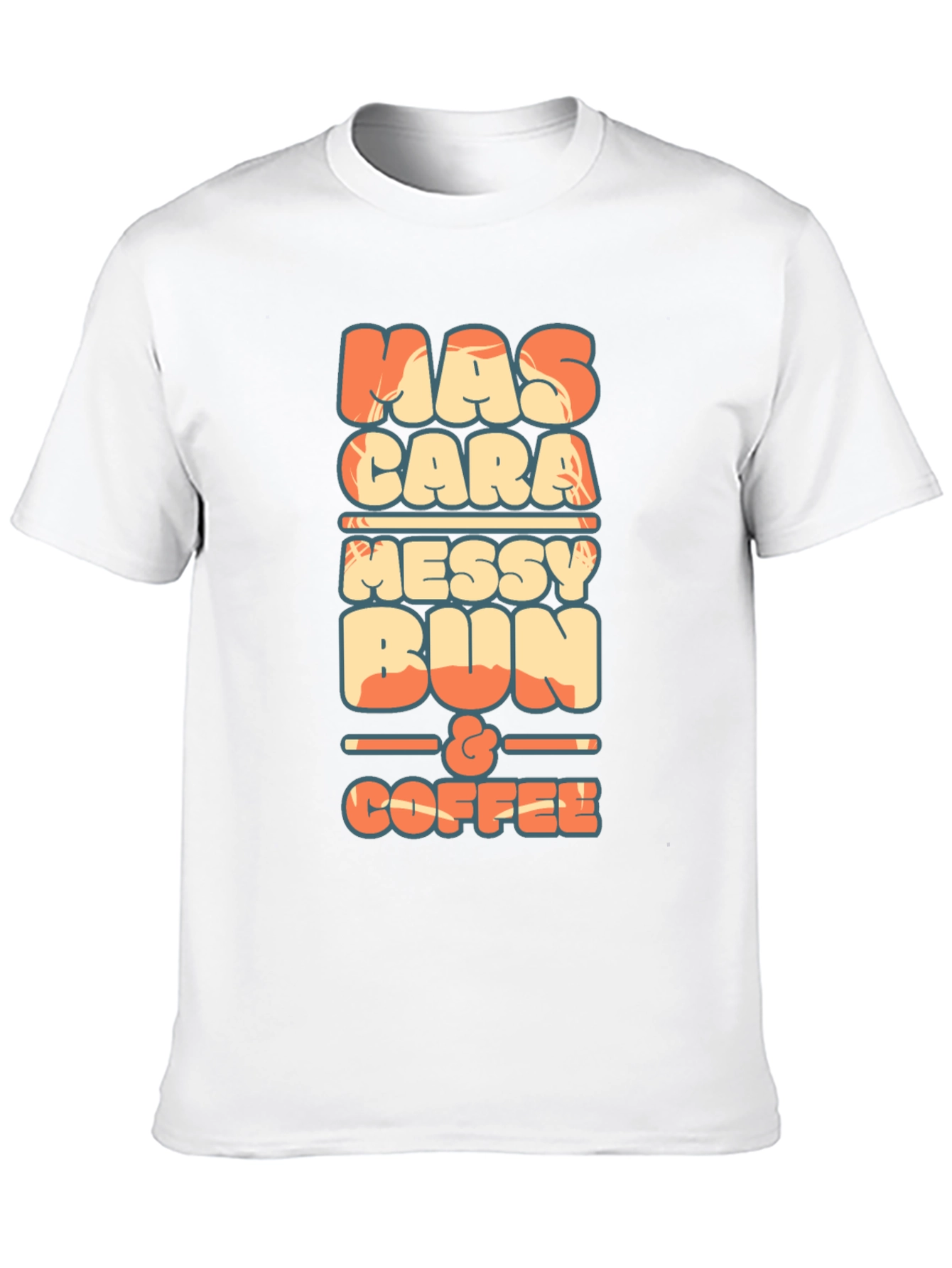 Mascara Messy Bun & Coffee Graphic Tee