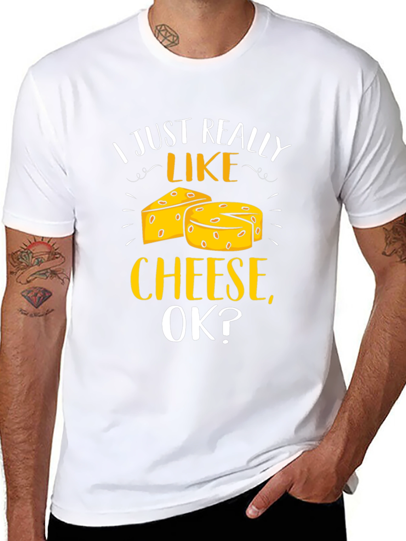 I Just Really Like Cheese Ok? T-Shirt