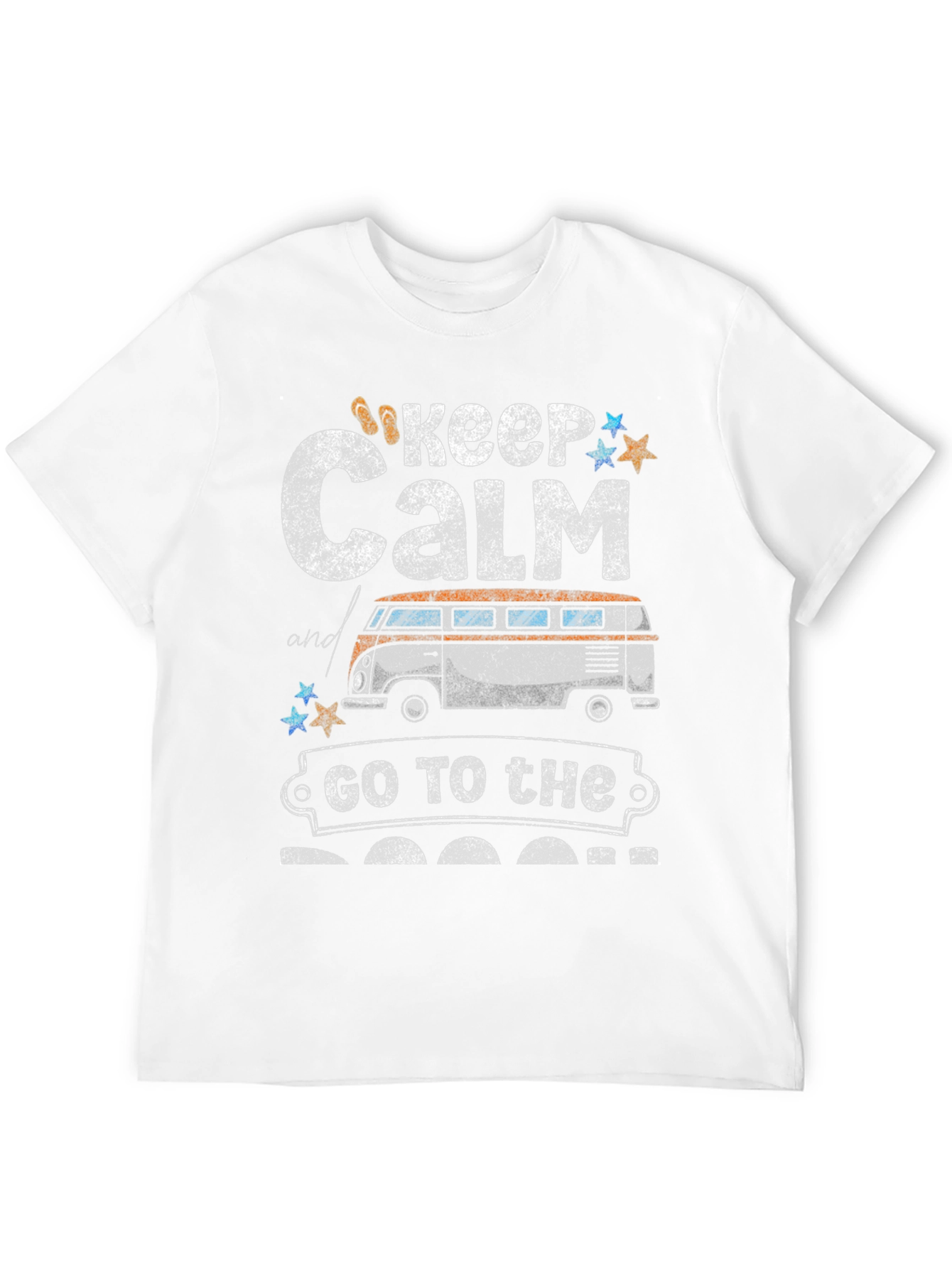 Keep Calm Camper T-Shirt - Adventure Awaits!