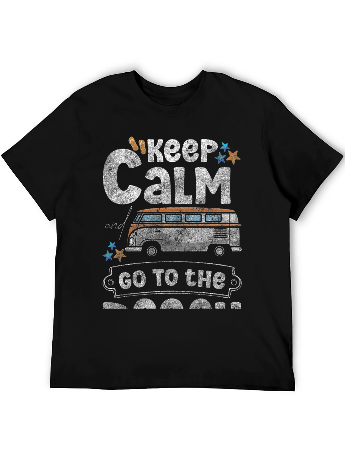 Keep Calm Camper T-Shirt - Adventure Awaits!