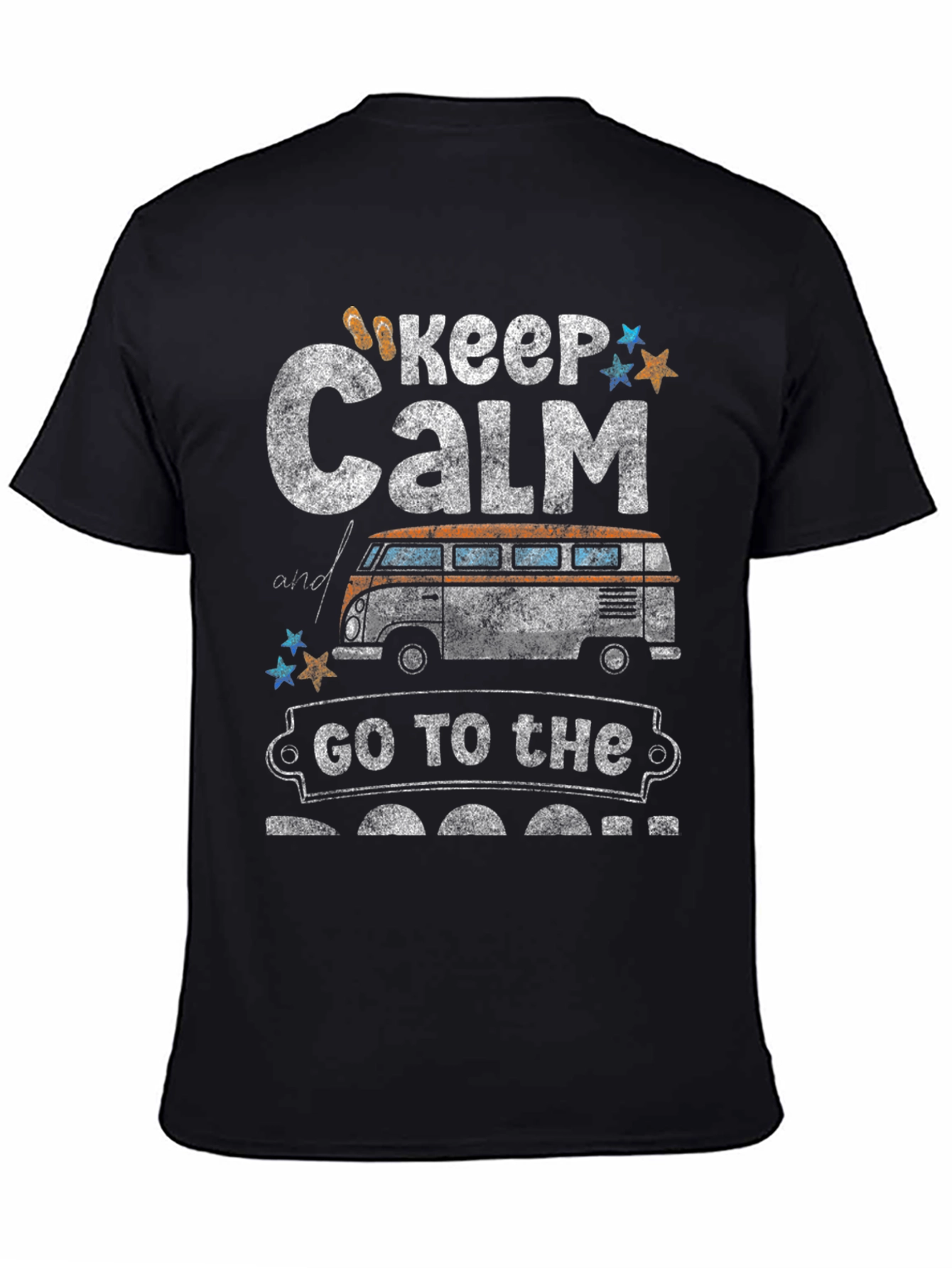 Keep Calm Camper T-Shirt - Adventure Awaits!