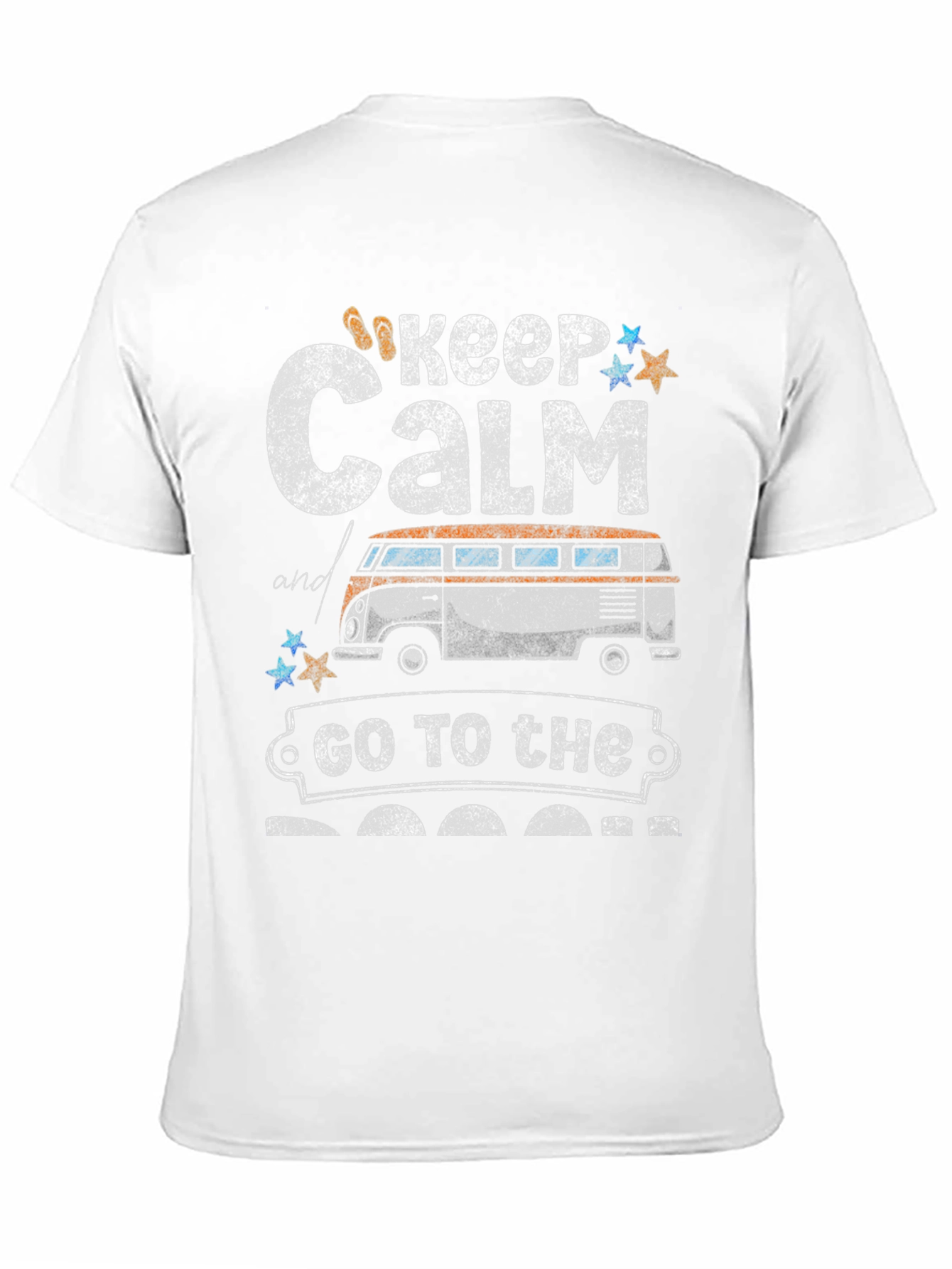 Keep Calm Camper T-Shirt - Adventure Awaits!