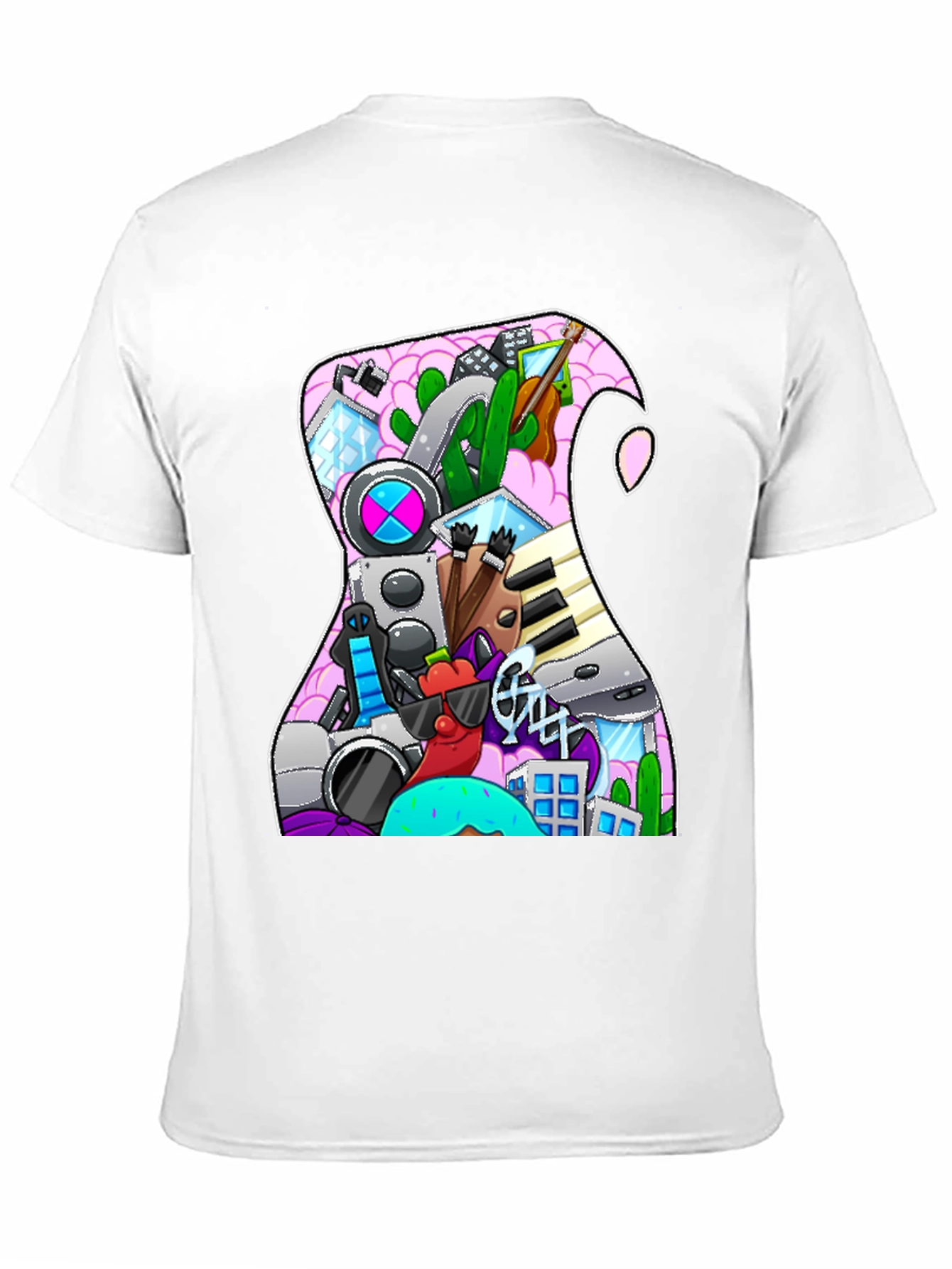 Doodle Guitar T-Shirt