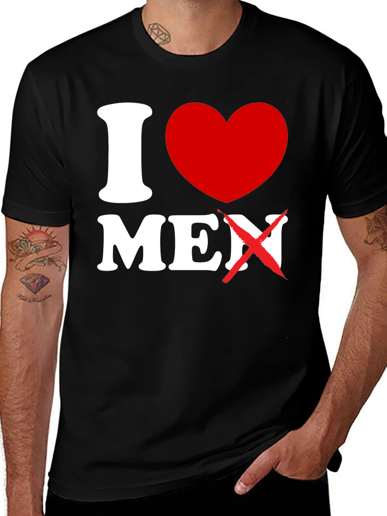 I Heart MEN T-Shirt