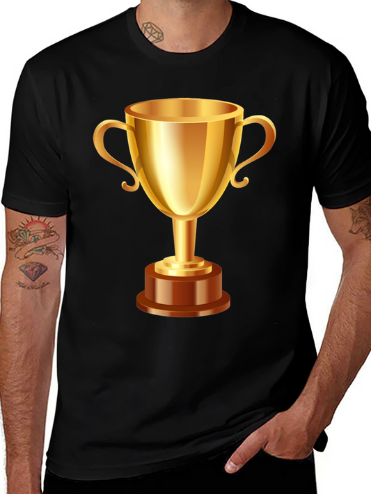 Winners Circle Tee - Champion Trophy Graphic T-Shirt