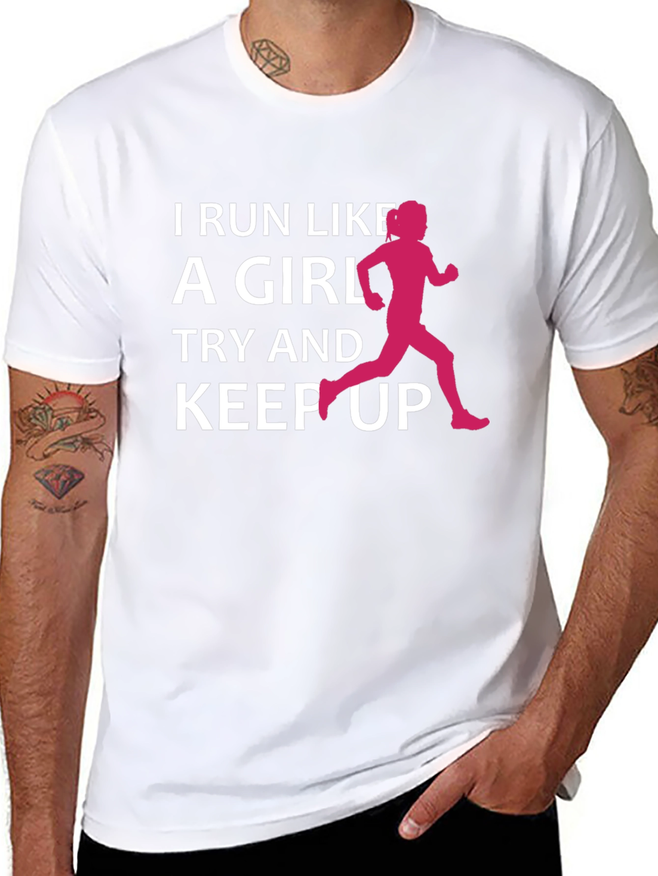 I Run Like A Girl T-Shirt