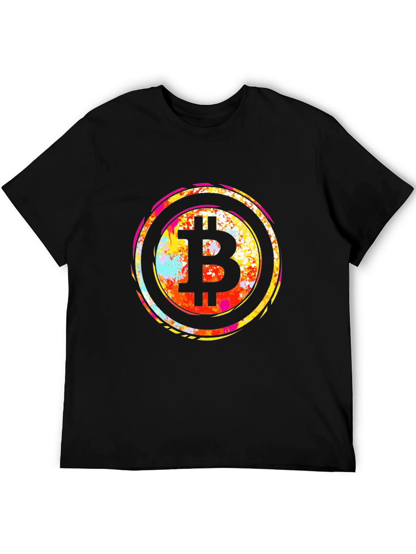 Bitcoin B Logo T-Shirt - Black Crypto Tee