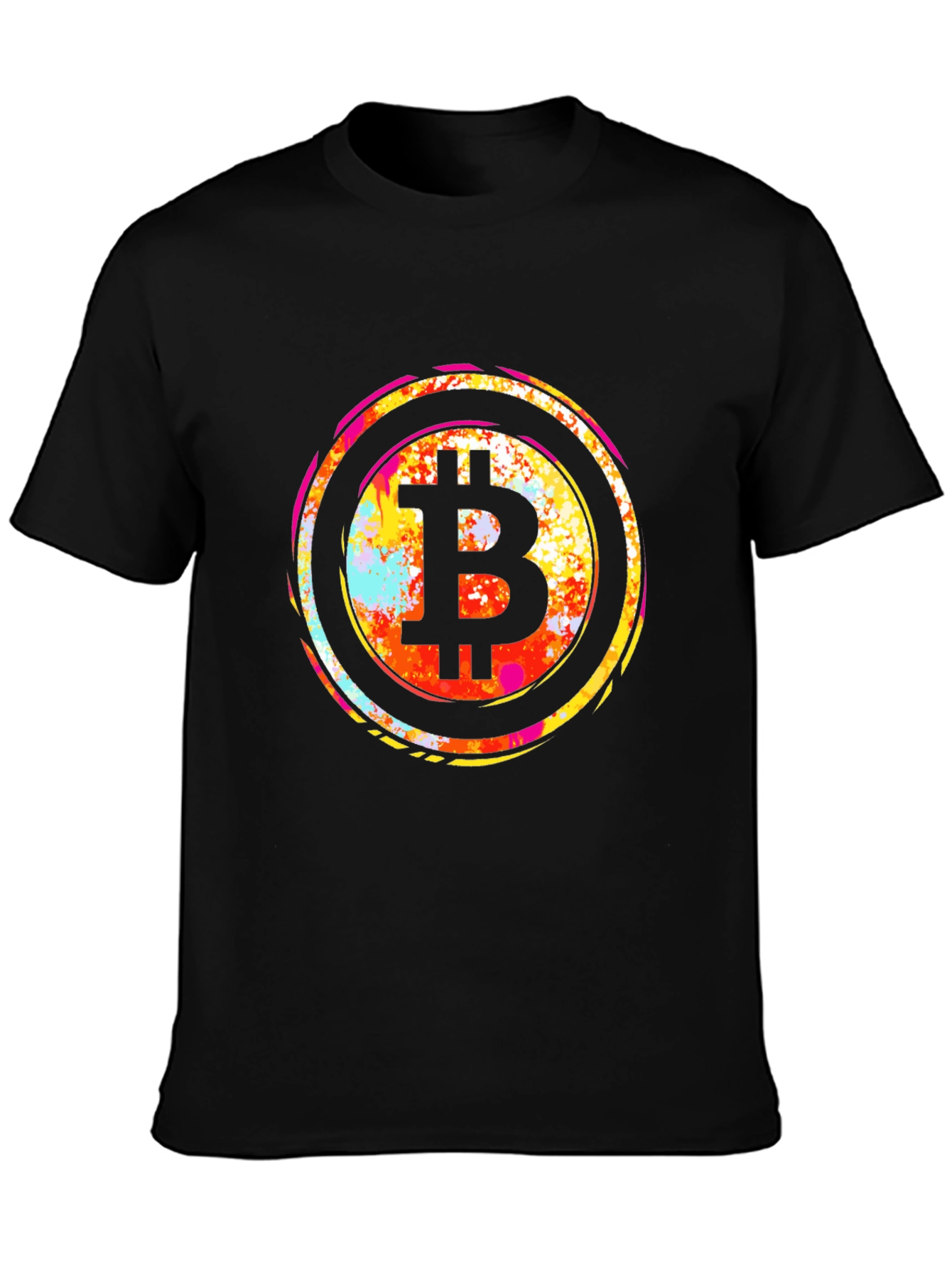 Bitcoin B Logo T-Shirt - Black Crypto Tee