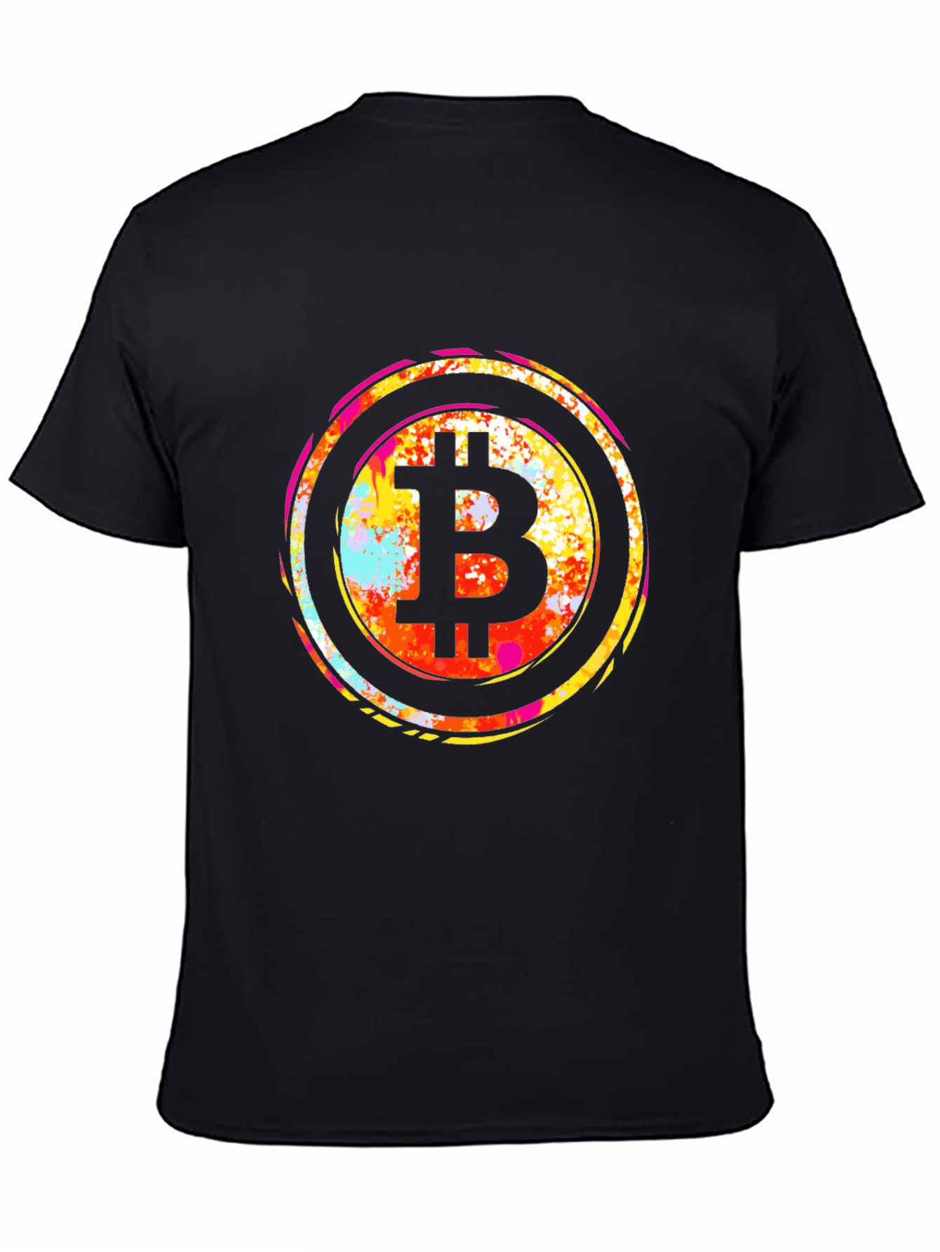 Bitcoin B Logo T-Shirt - Black Crypto Tee