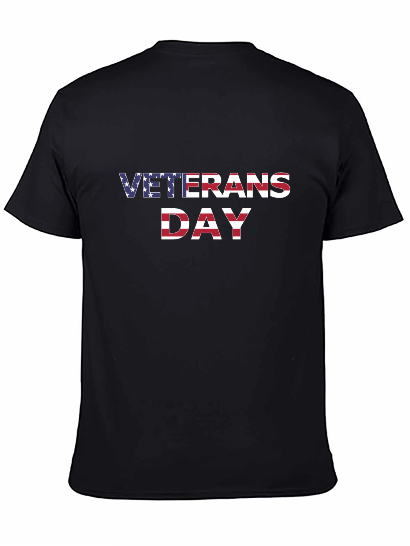 Veterans Day USA Flag Graphic T-Shirt