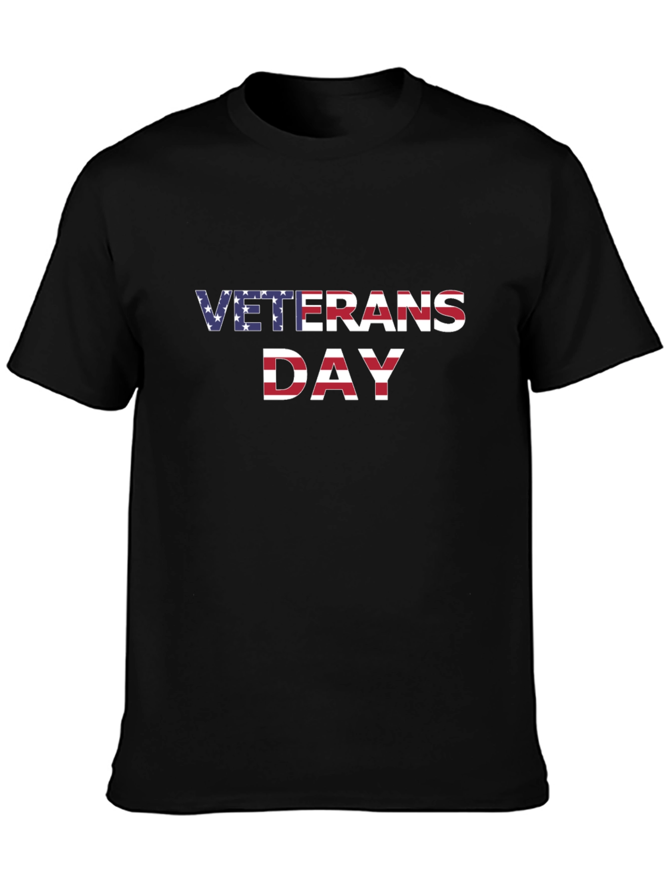 Veterans Day USA Flag Graphic T-Shirt