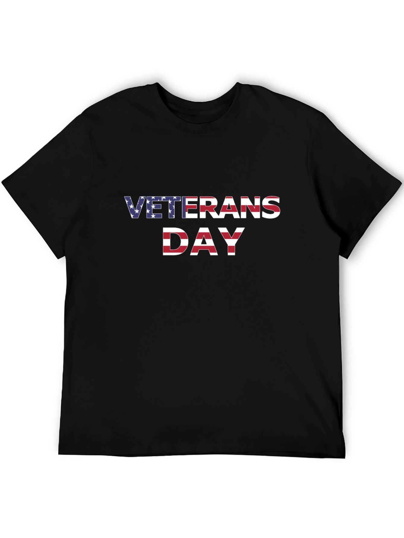 Veterans Day USA Flag Graphic T-Shirt