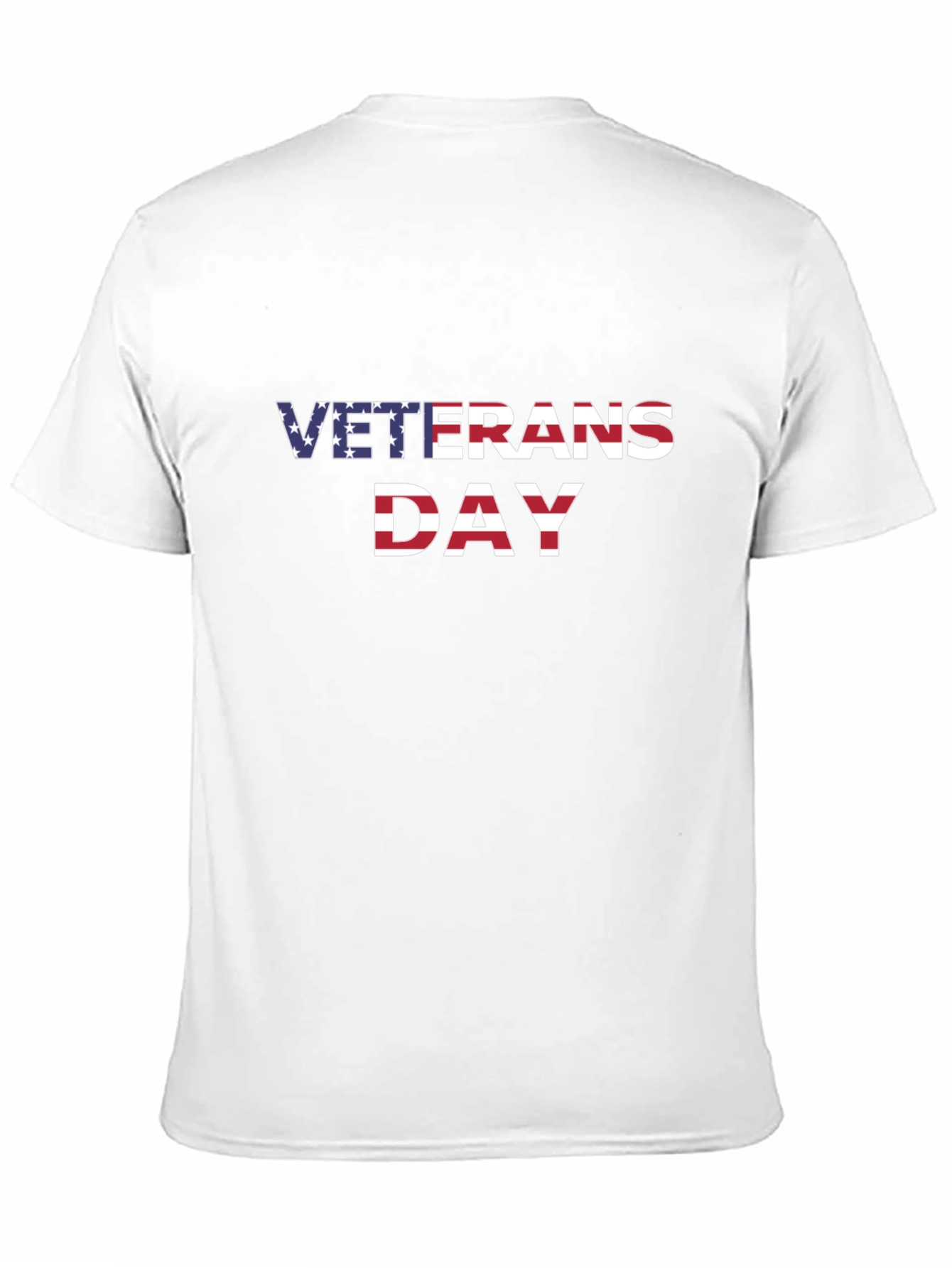 Veterans Day USA Flag Graphic T-Shirt