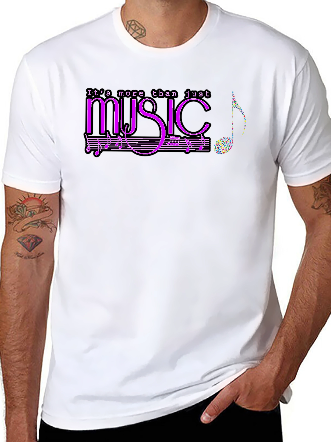 Music Lover T-Shirt: More Than Just Music Tee